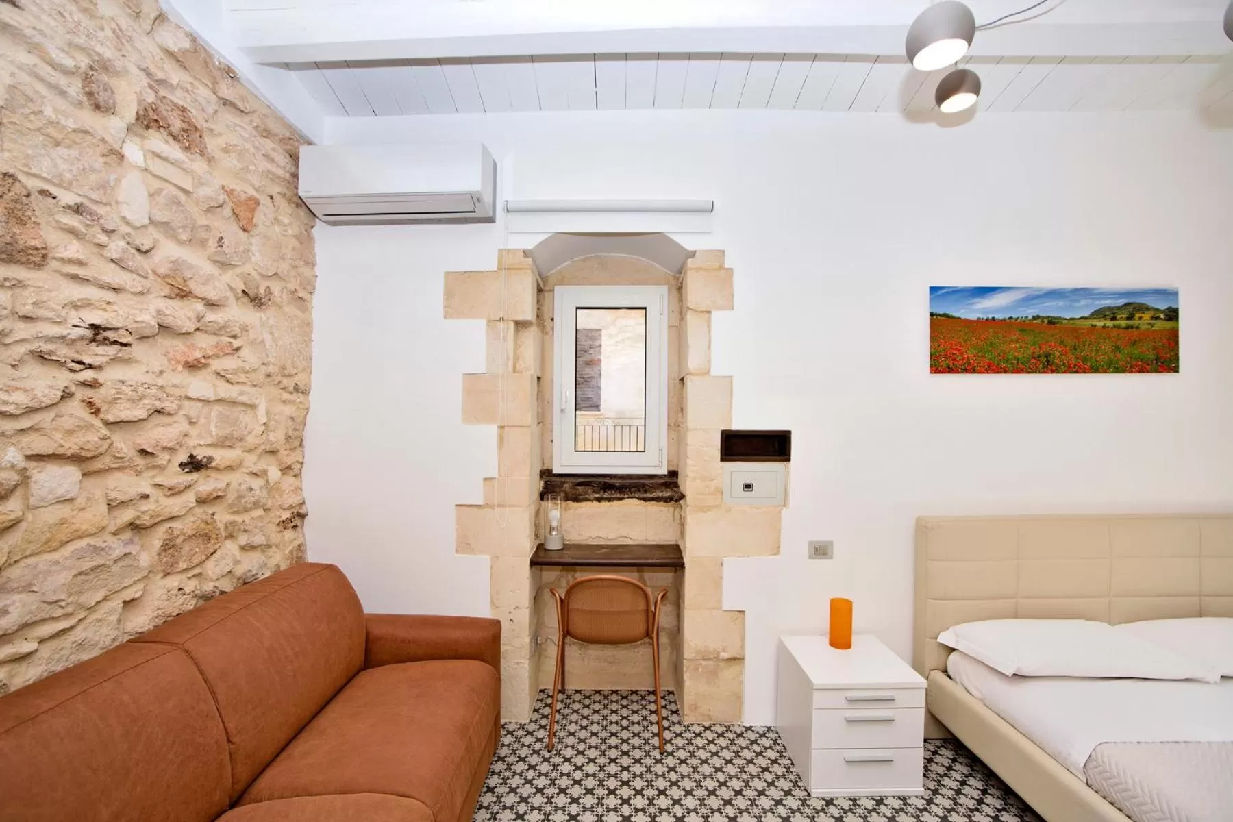 Photo of the whole room, Bed in B&B Bianco E Blu