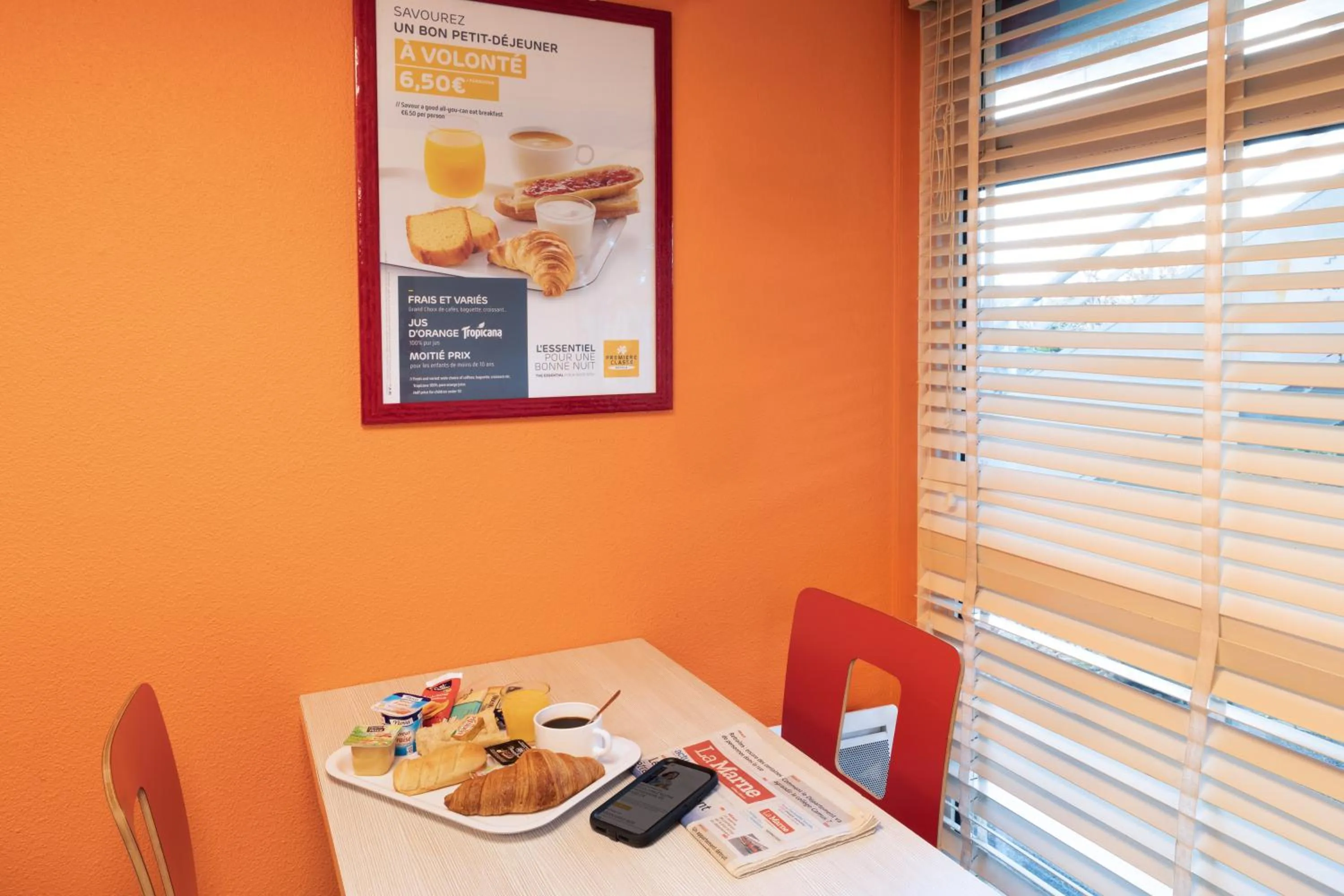 Breakfast in Premiere Classe Meaux Nanteuil Les Meaux