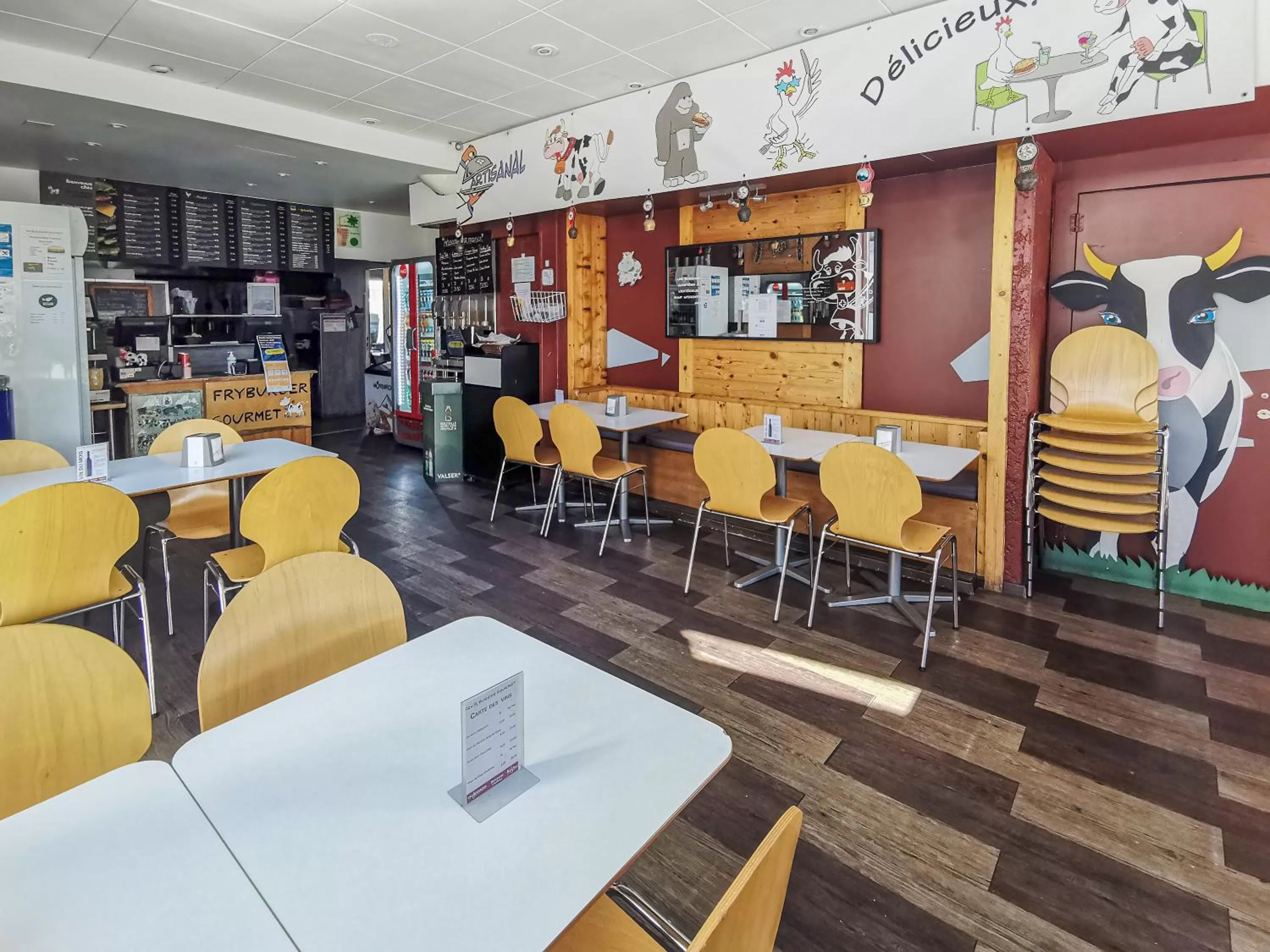 Restaurant/places to eat in Hotel des Alpes Bulle center