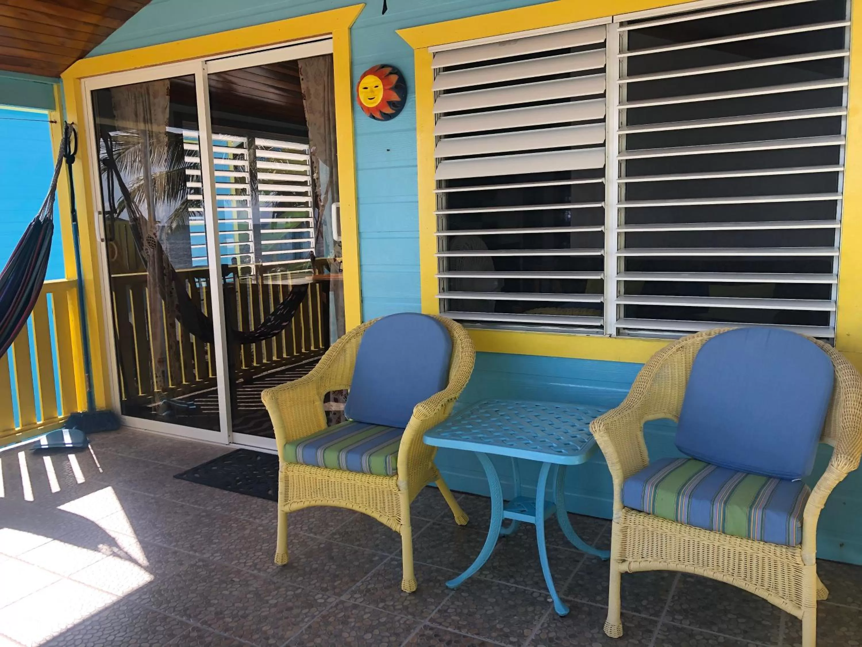 Seating Area in Colinda Cabanas