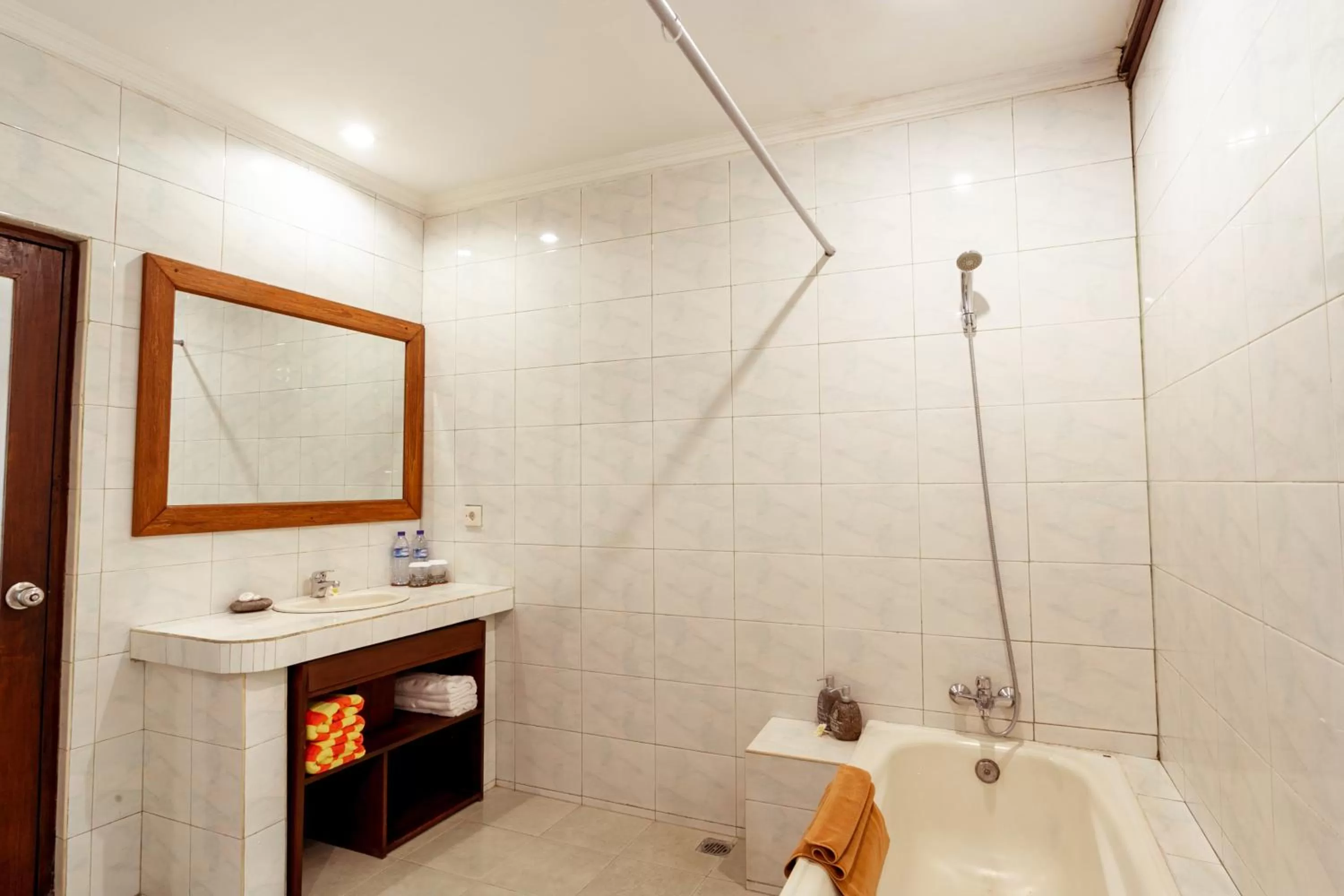 Bathroom in Lumbung Sari Ubud Hotel - CHSE Certified