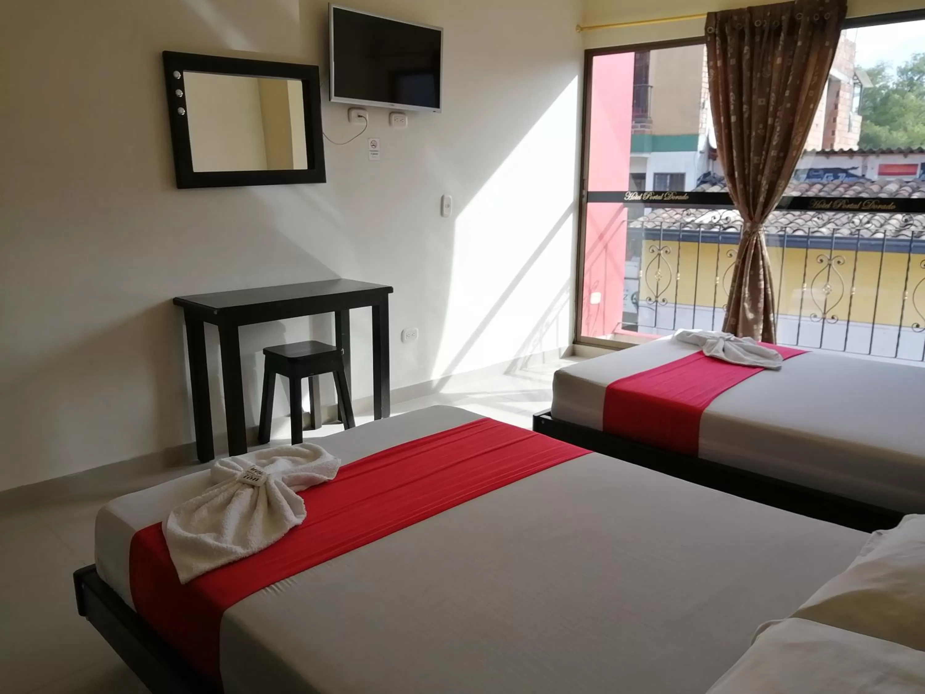 Bed in Hotel Portal Dorado