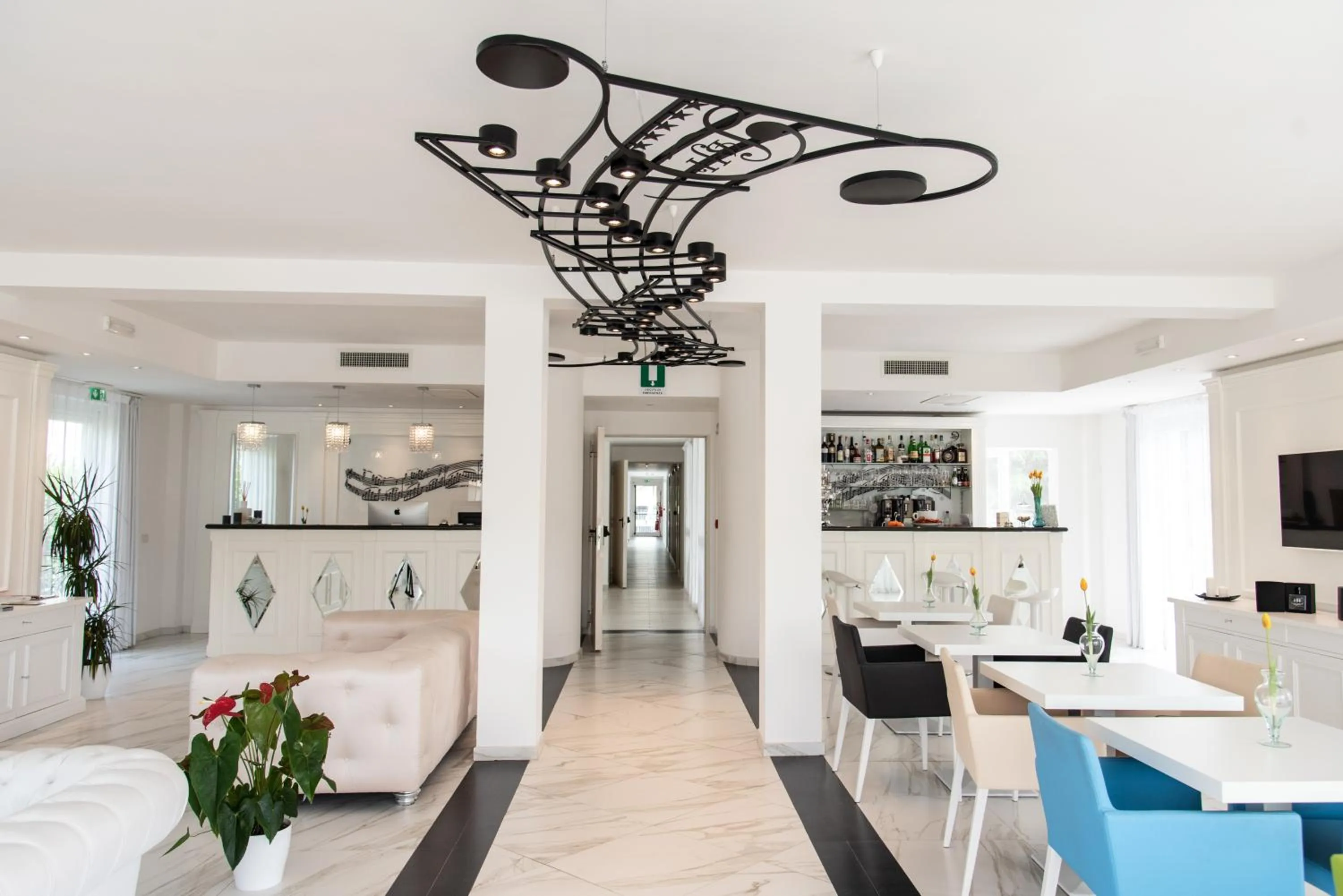 Lobby or reception in Ludwig Boutique Hotel & Spa