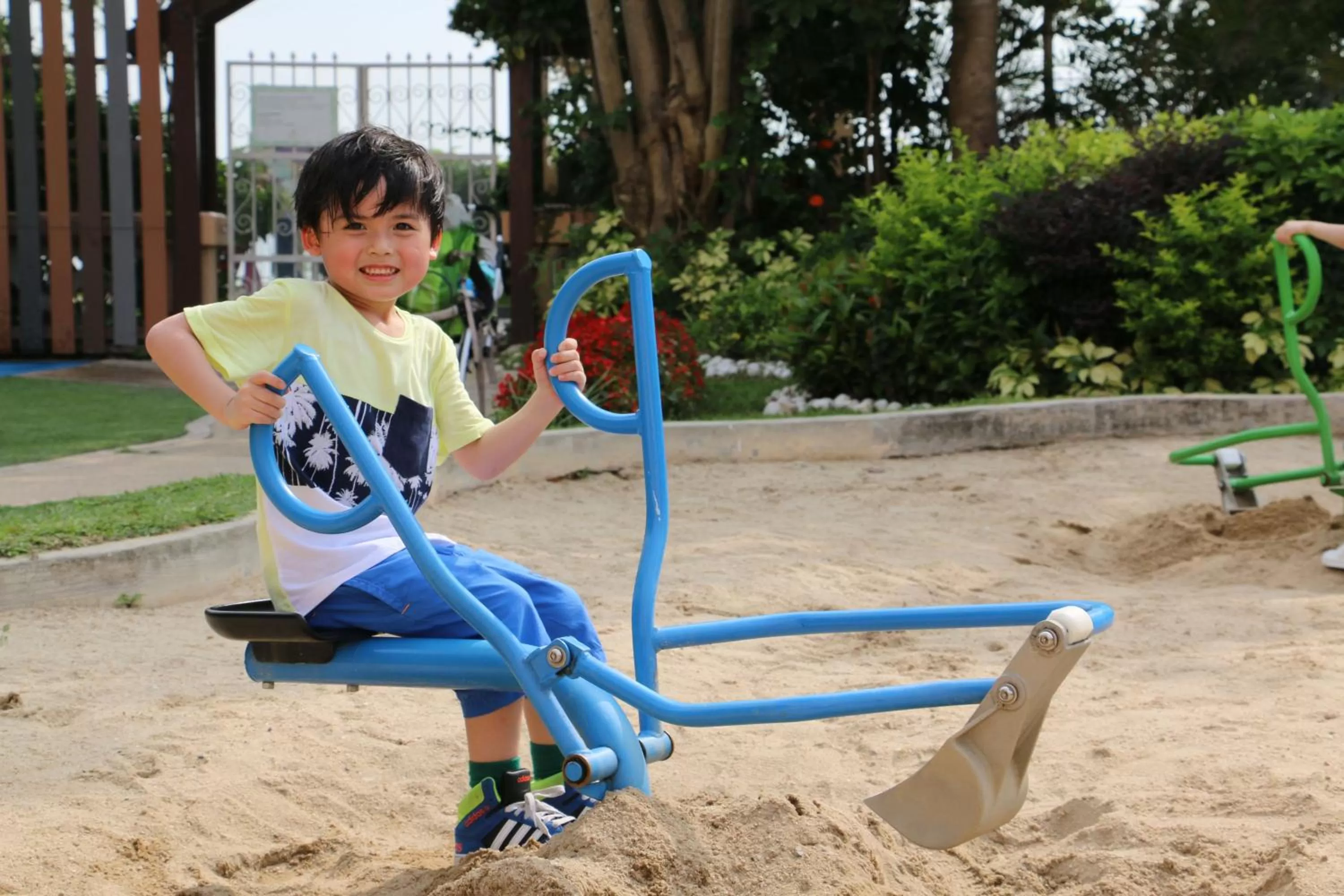Children play ground in Hong Kong Gold Coast Hotel
