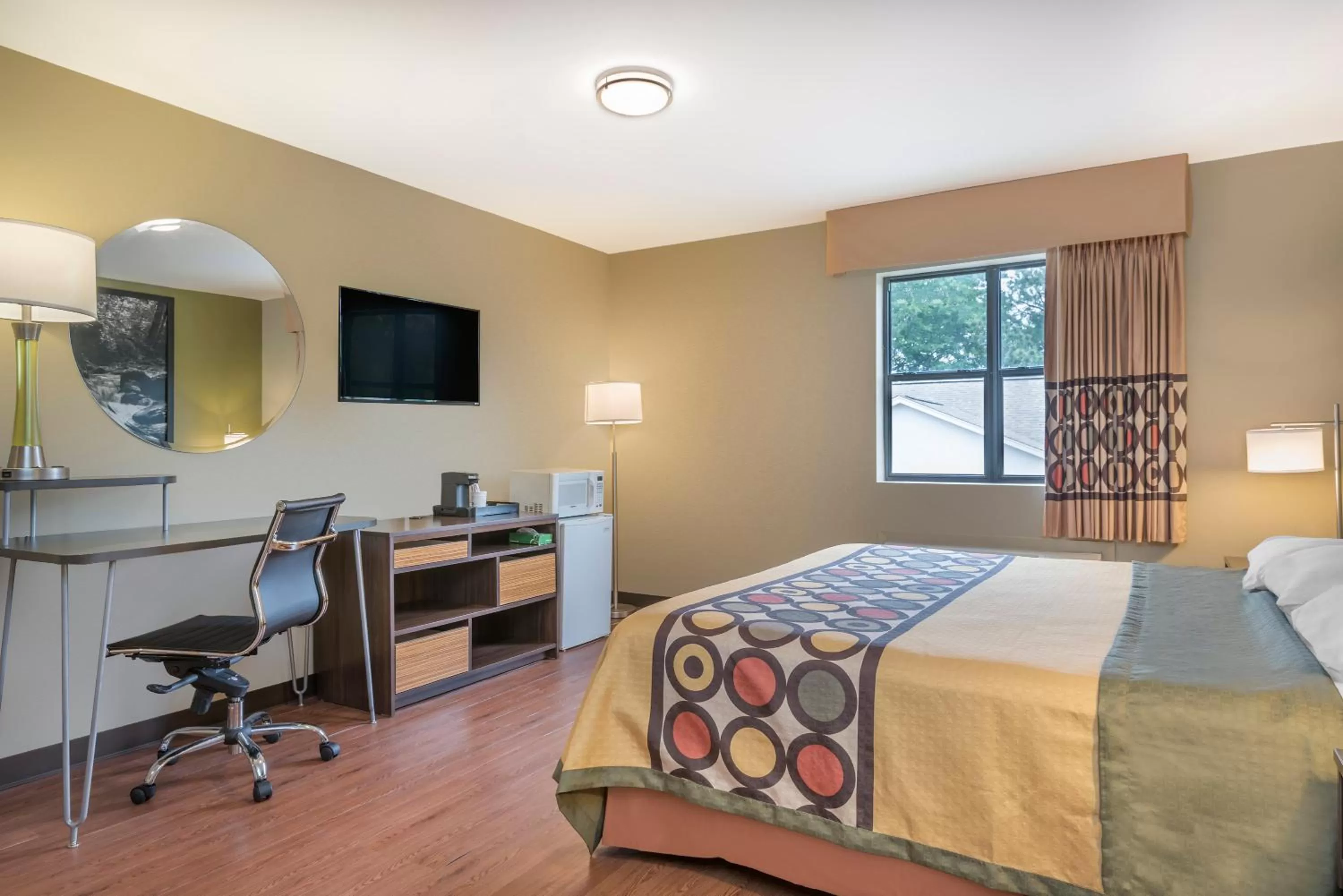 Bed in Super 8 by Wyndham Bryant Little Rock Area