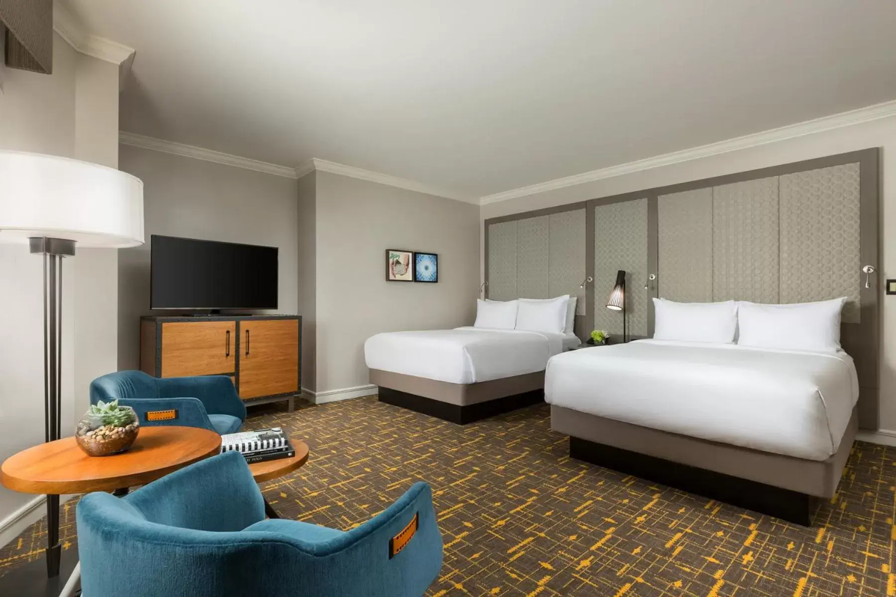 Premier Queen Room with Two Queen Beds in Stanford Court San Francisco Premier Queen Room with Two Queen Beds in Stanford Court San Francisco