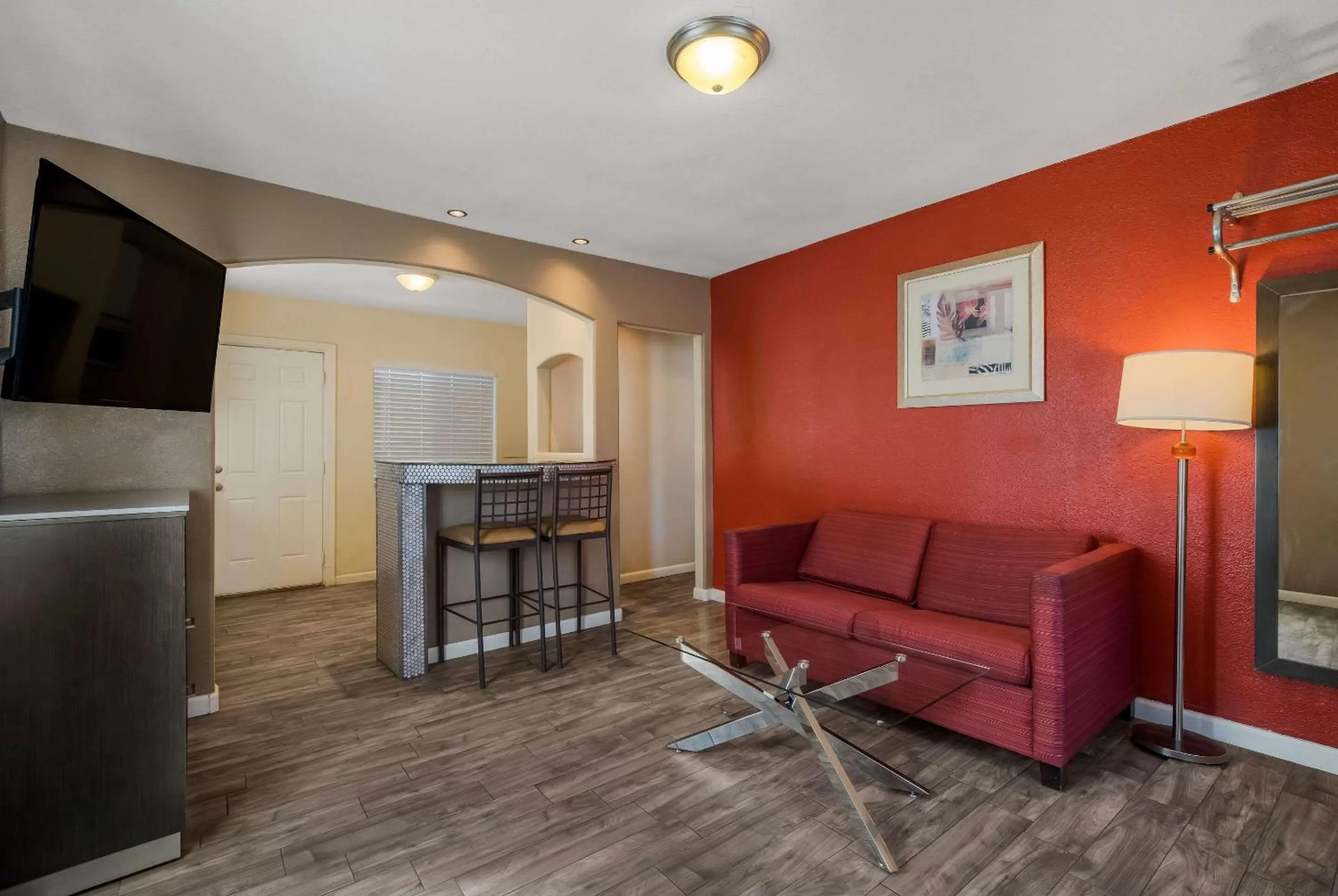 Living room in Rodeway Inn near Coachella