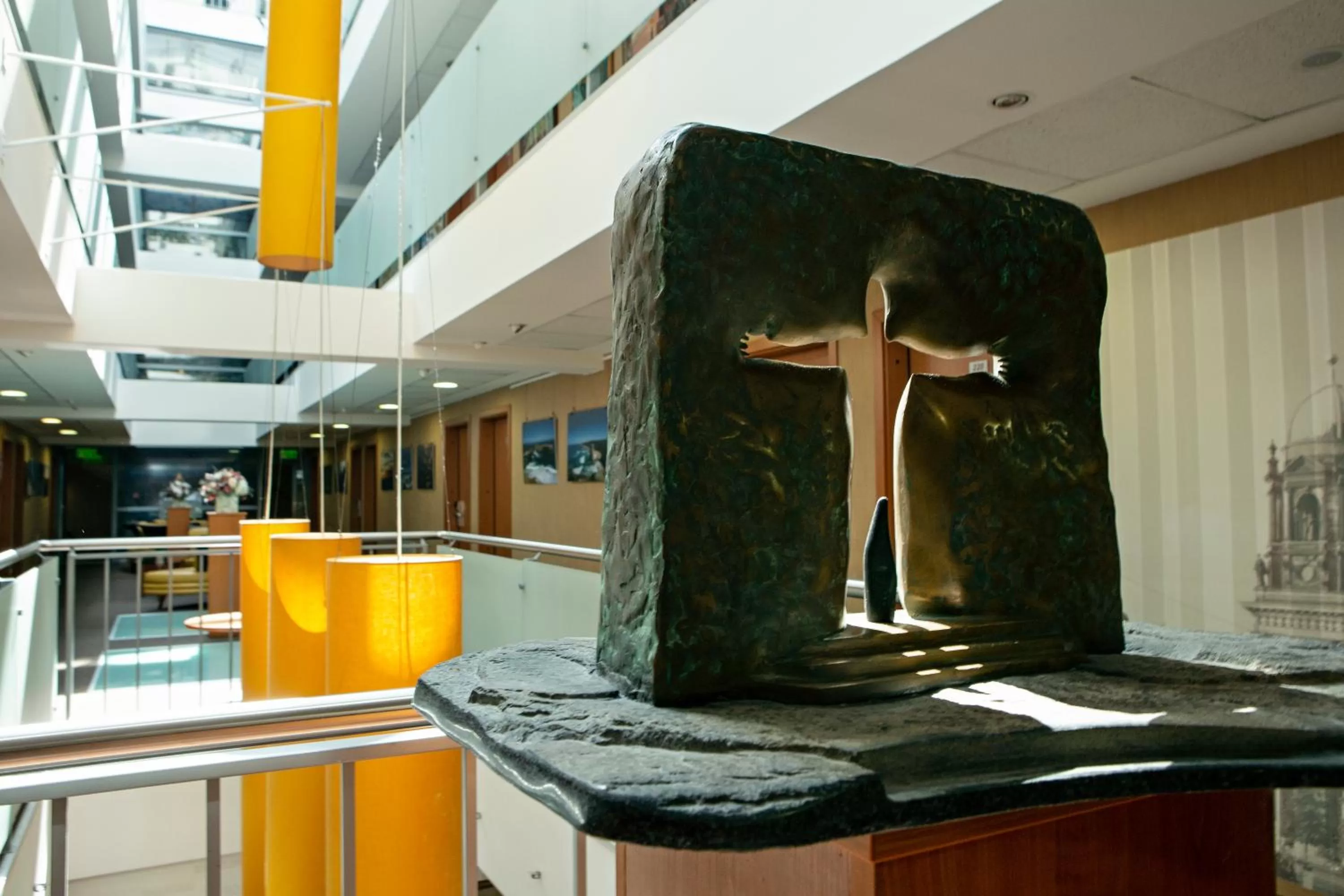 Decorative detail in Art City Inn