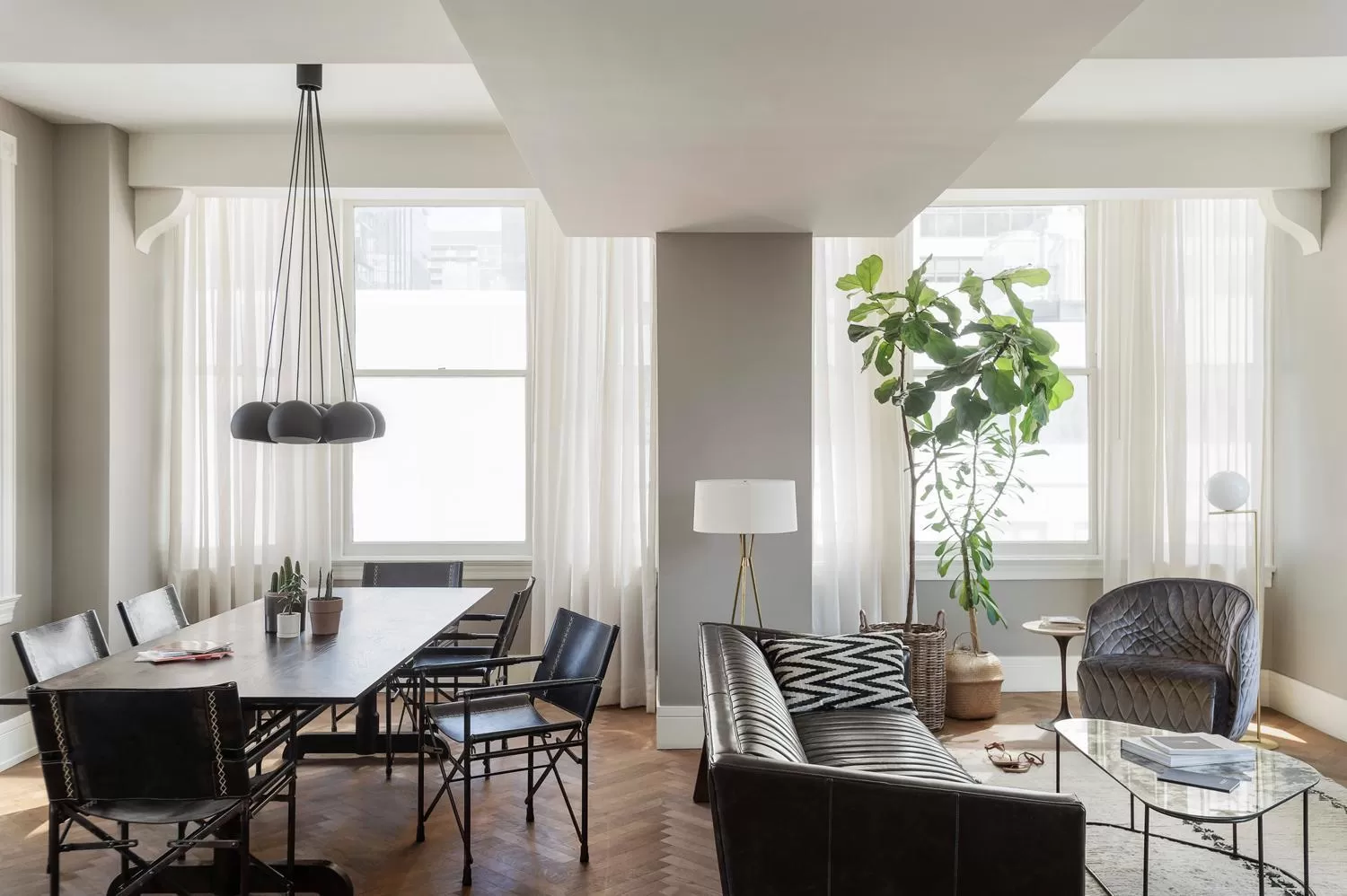 Living room in ROOST Rittenhouse