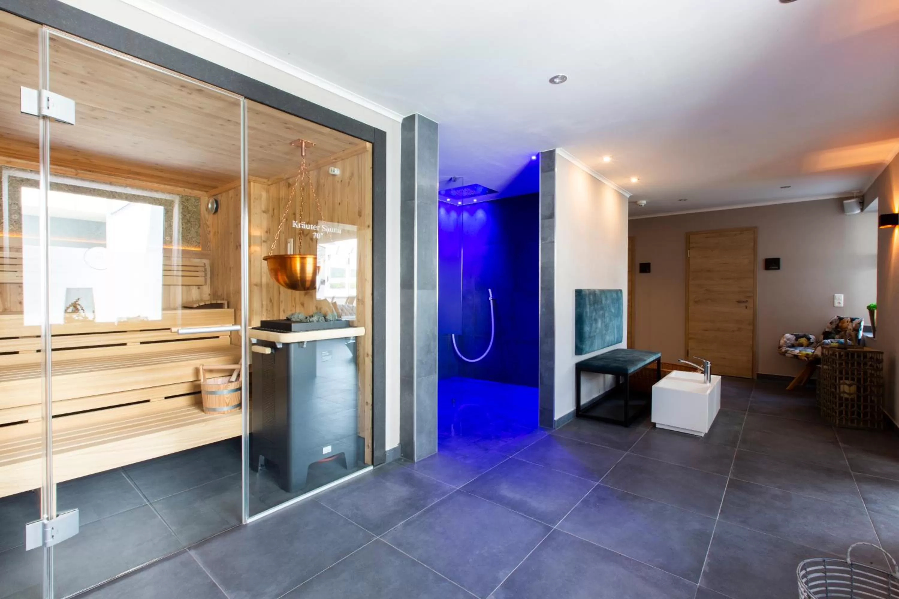 Sauna in Stadthotel Lichtenfels