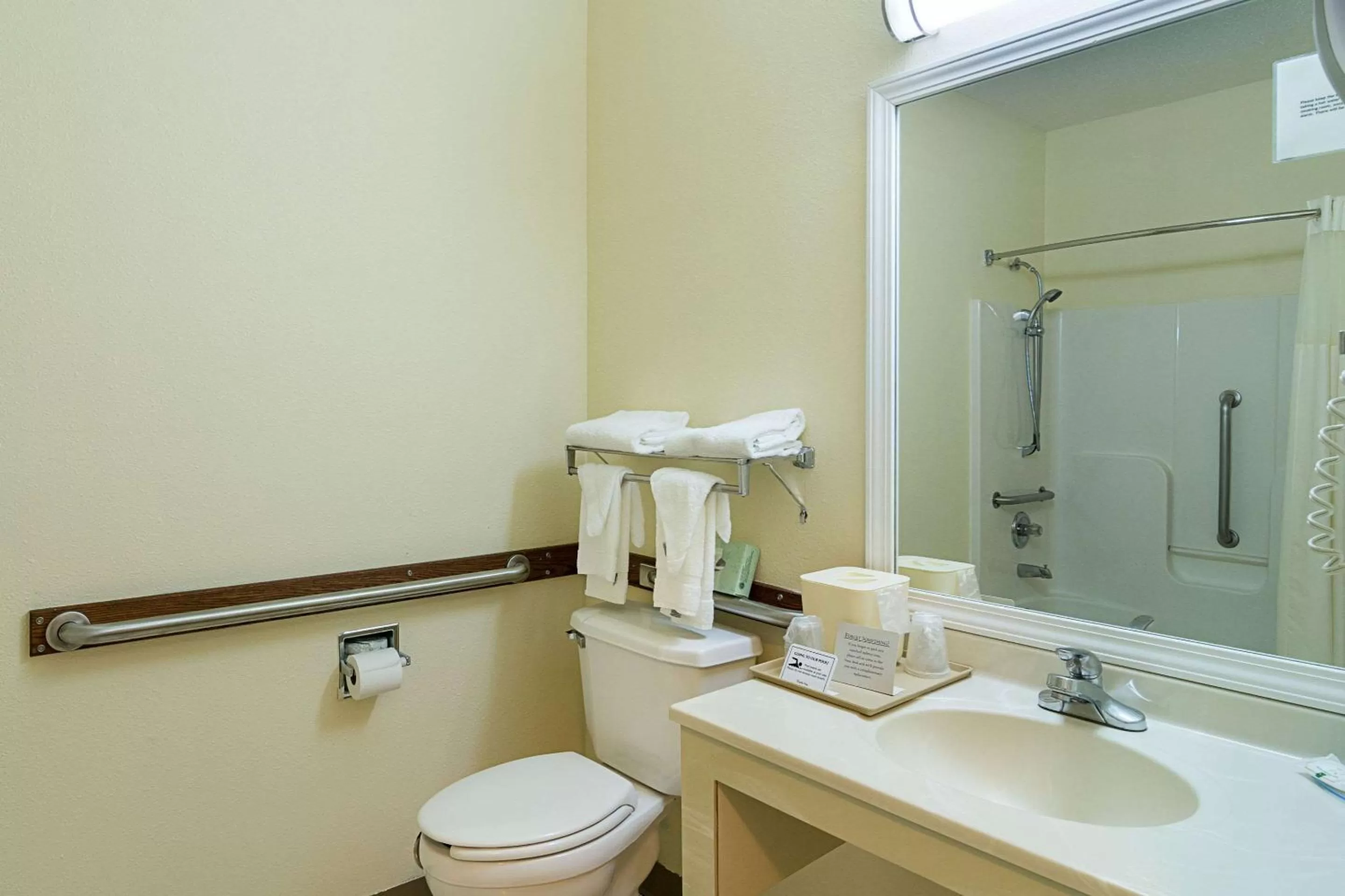 Bathroom in Quality Inn & Suites Harvey - Chicago Southland