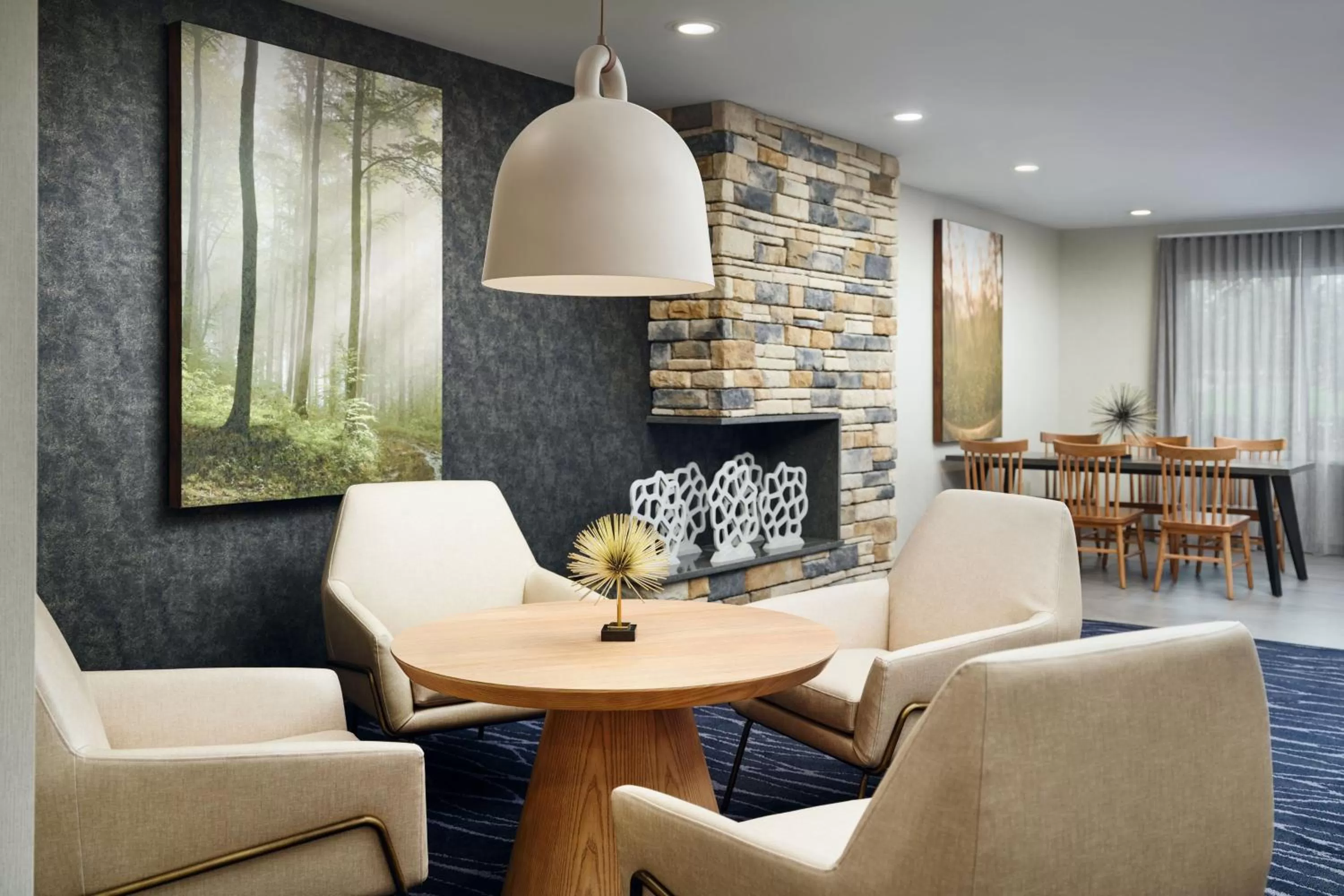Lobby or reception in Fairfield Inn & Suites Auburn Opelika
