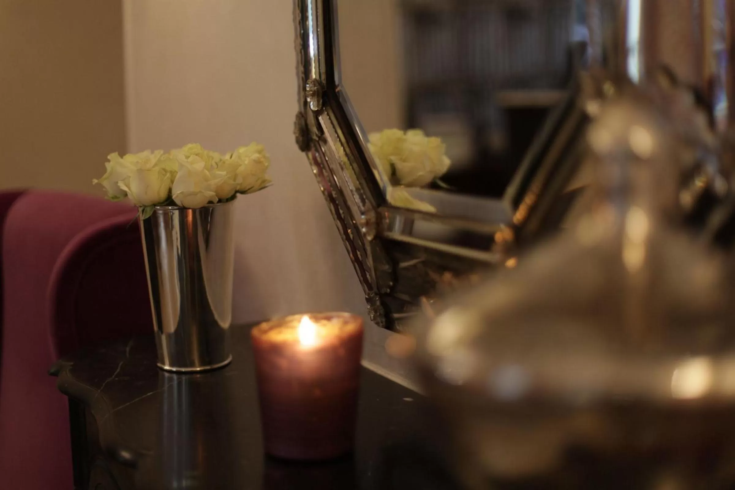 Decorative detail in Magda Champs Elysées