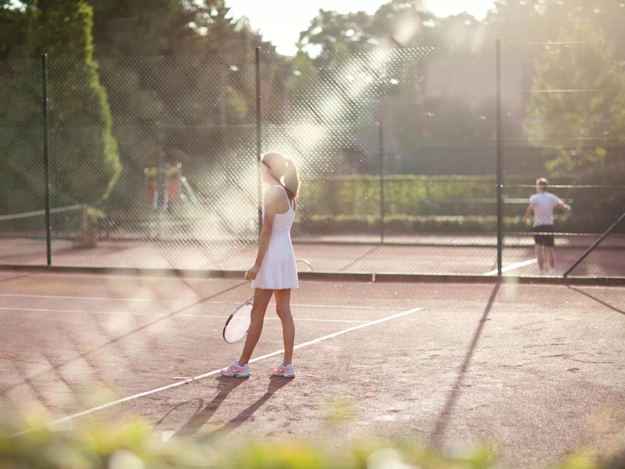Tennis court in Aspria Royal La Rasante Hotel & Spa