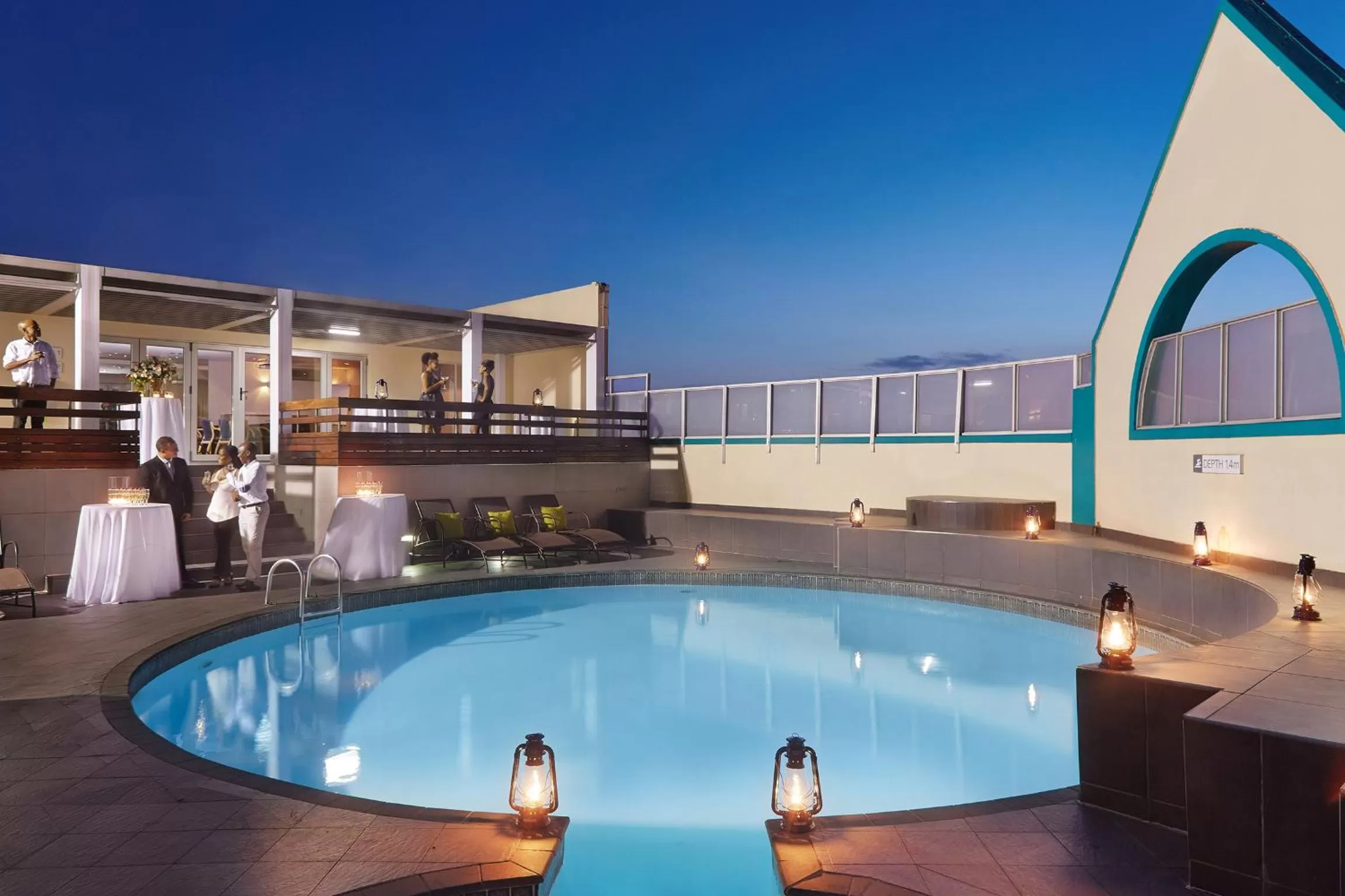 Swimming pool in First Group The Palace All-Suite