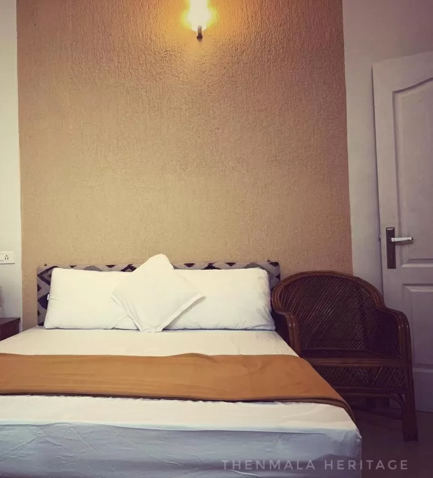 Bed in Thenmala Heritage