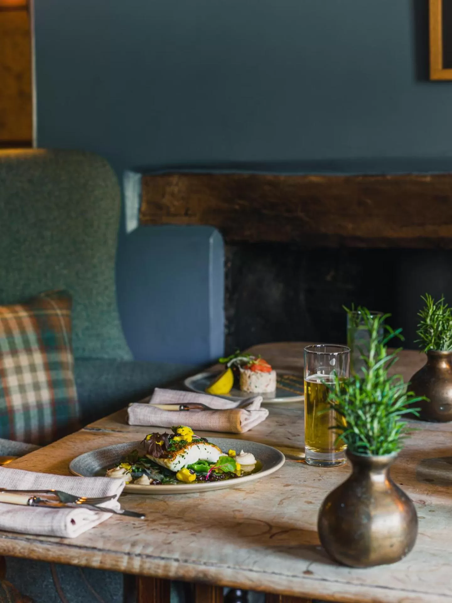 Food and drinks in The Boot at Barnsley