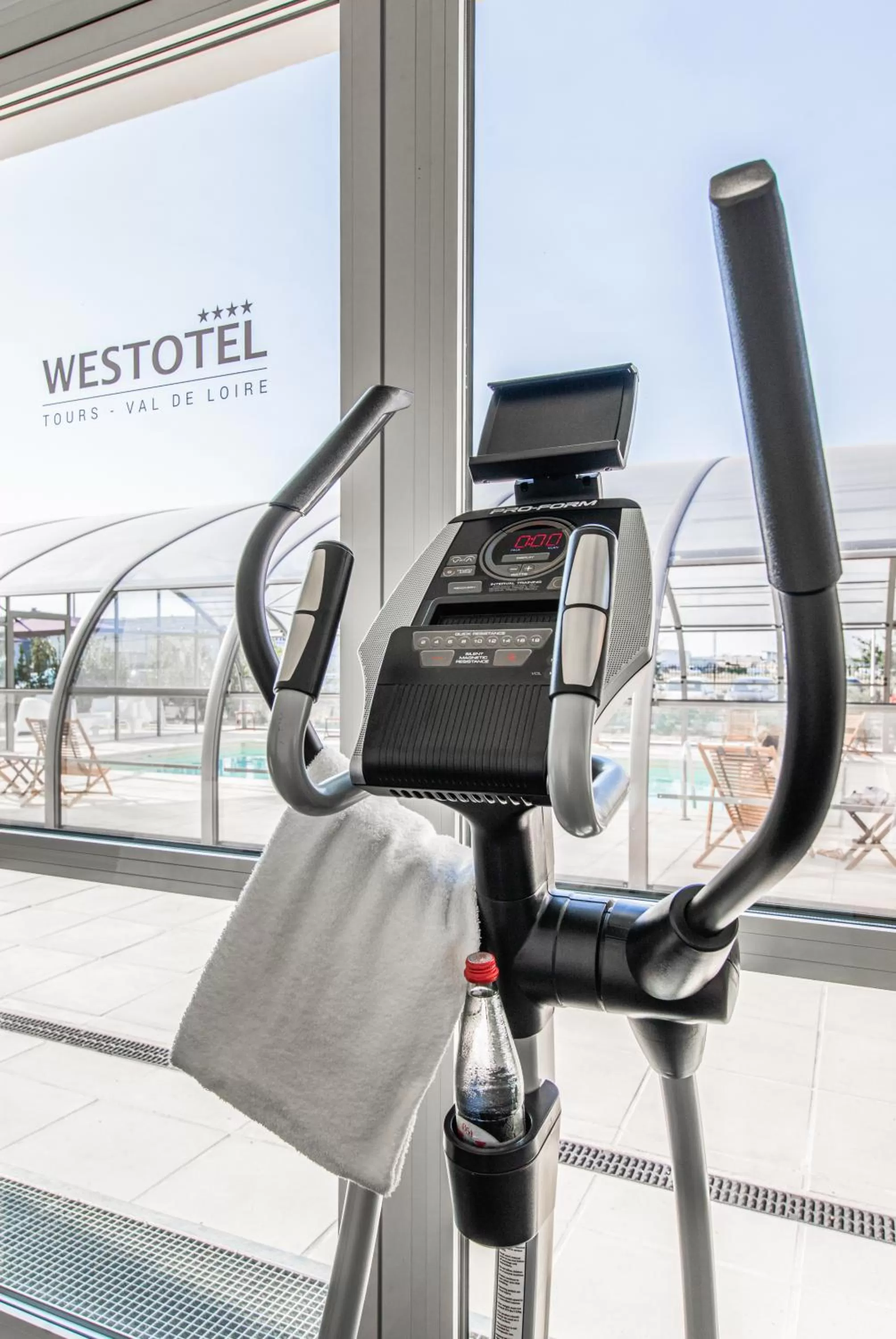 Fitness centre/facilities in Westotel Tours Val de Loire