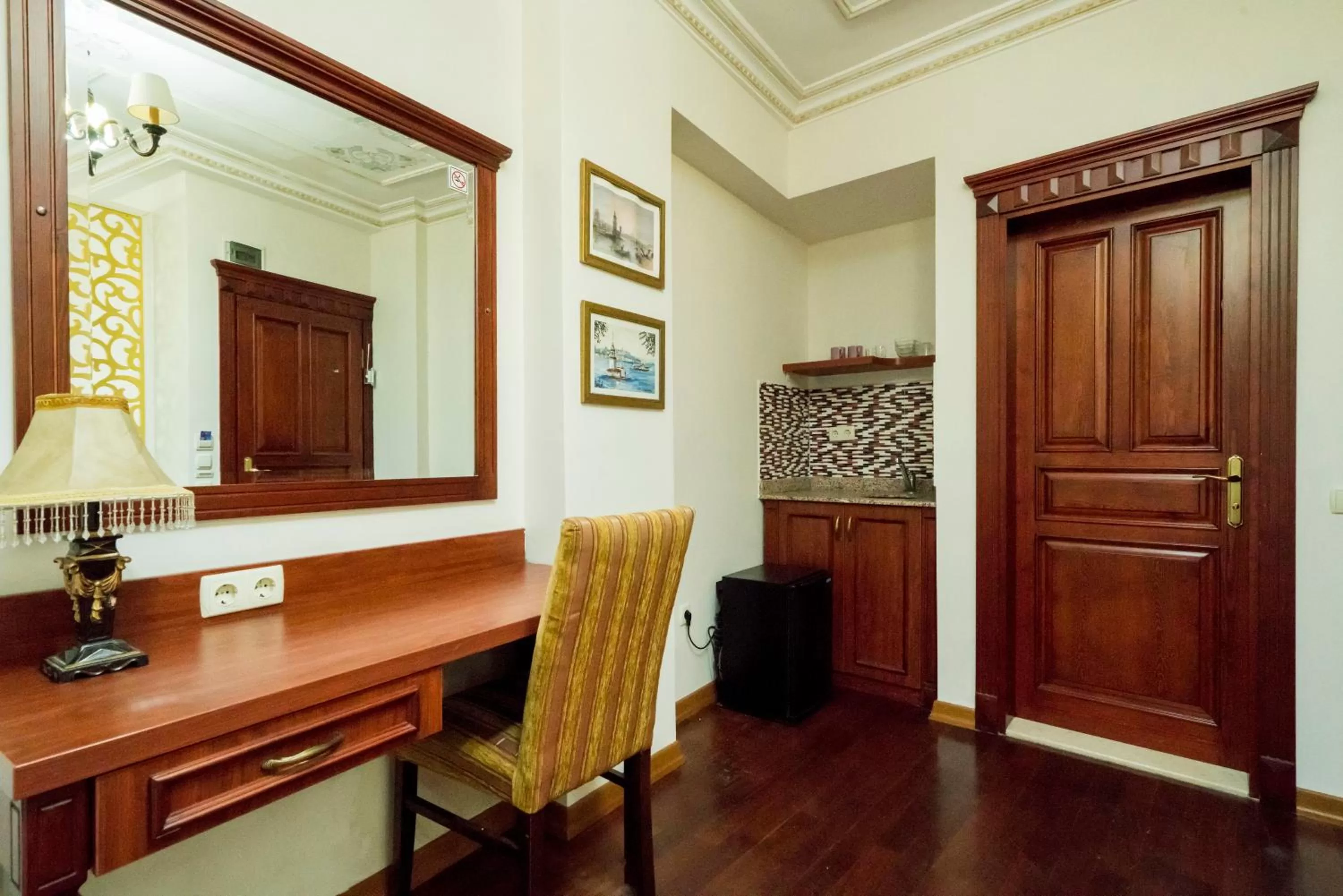 Decorative detail in Atam Suites