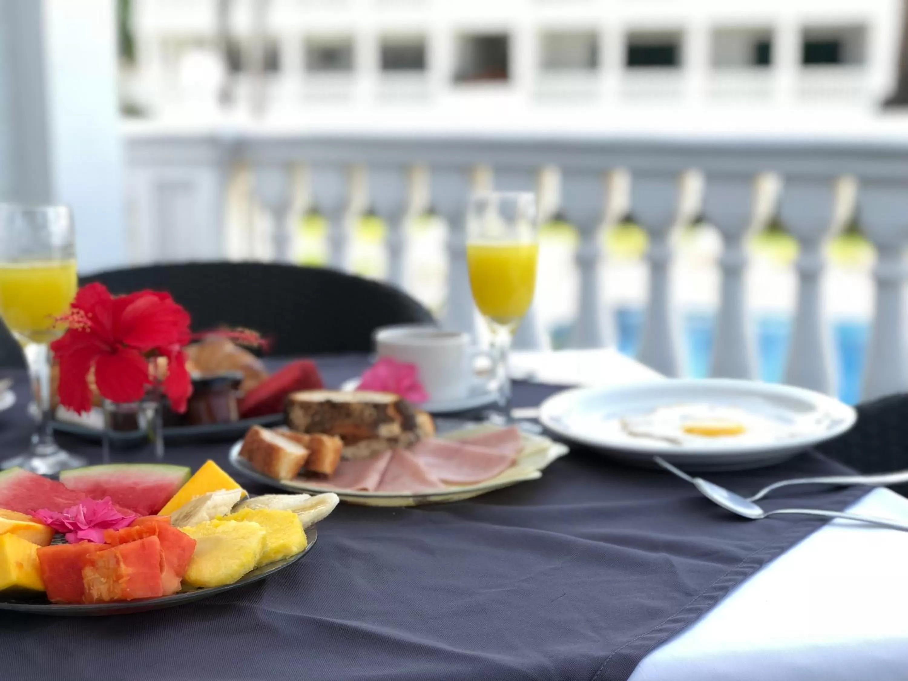 Food and drinks in Albachiara Hotel - Las Terrenas