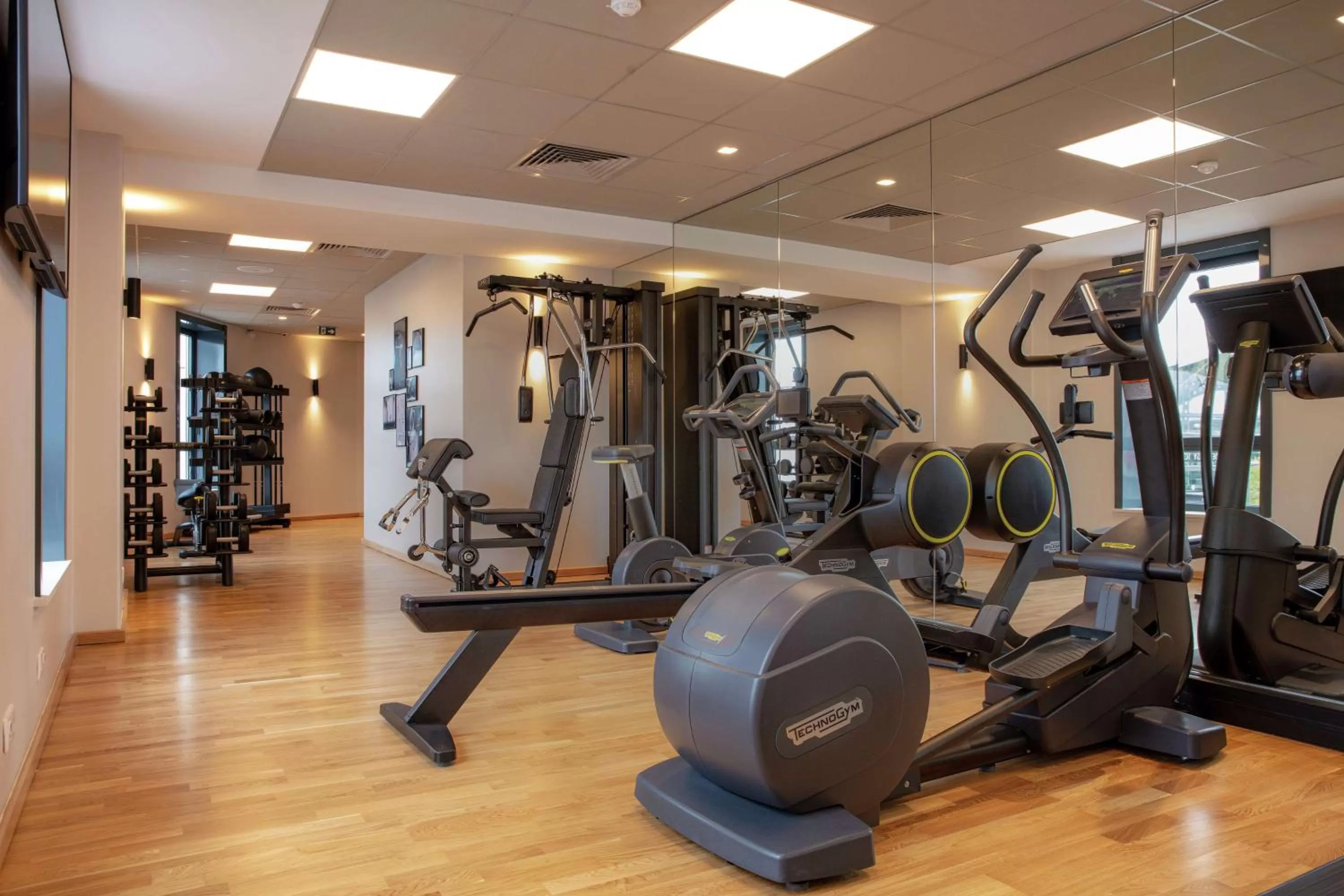 Fitness centre/facilities in Hilton Garden Inn Paris Massy