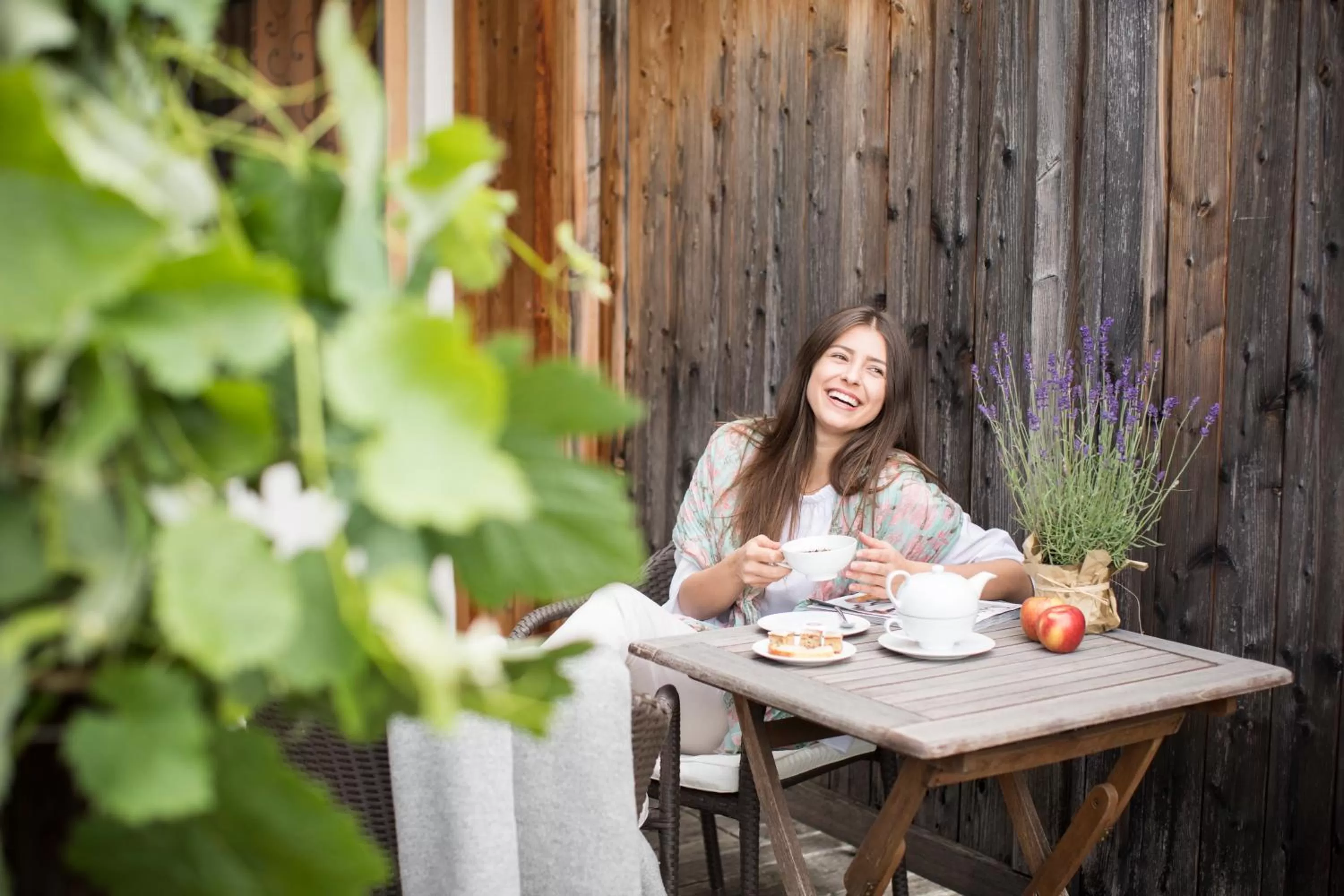 Garden view in Biohotel theiner's garten