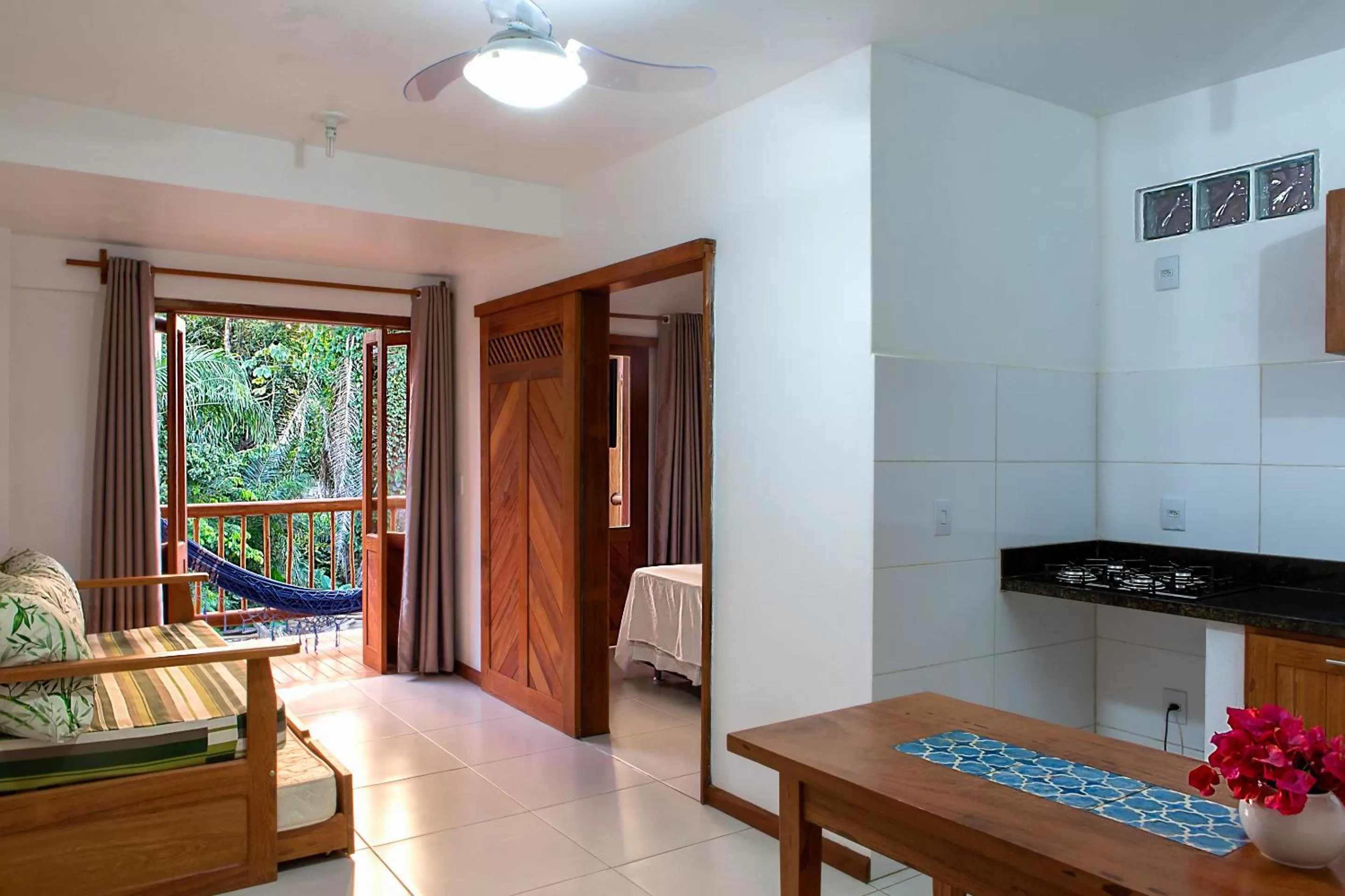 Seating area in Arpoador Flat