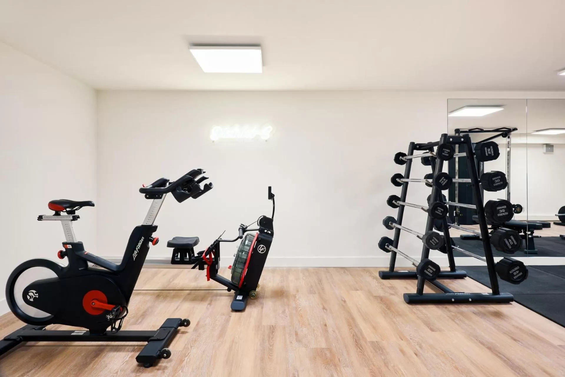 Fitness centre/facilities in Hotel Mariënhage