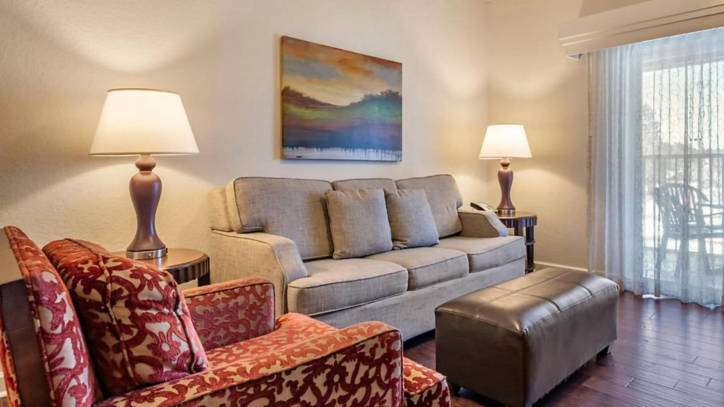 Living room in Hilton Vacation Club St Augustine