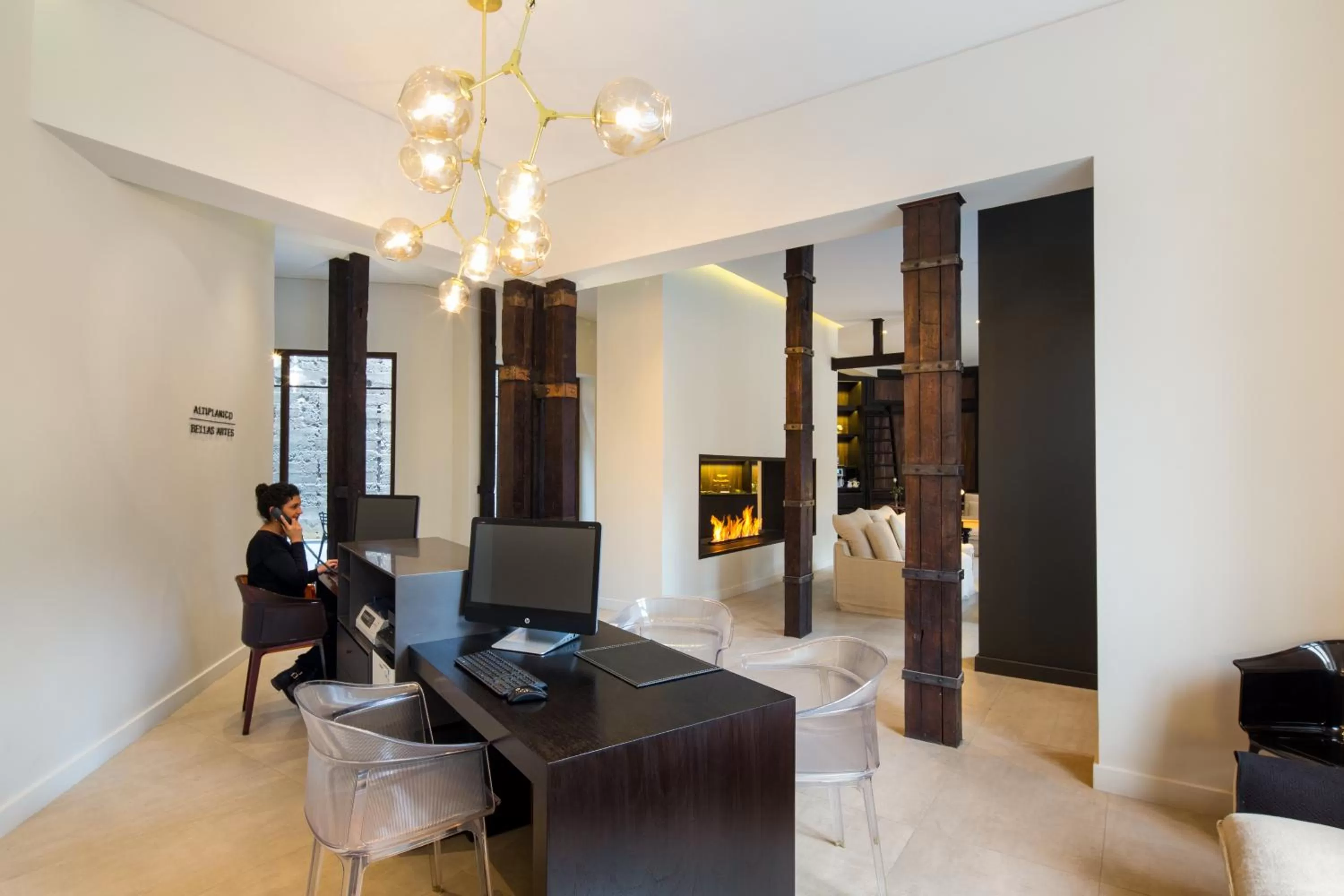 Lobby or reception in Hotel Altiplanico Bellas Artes