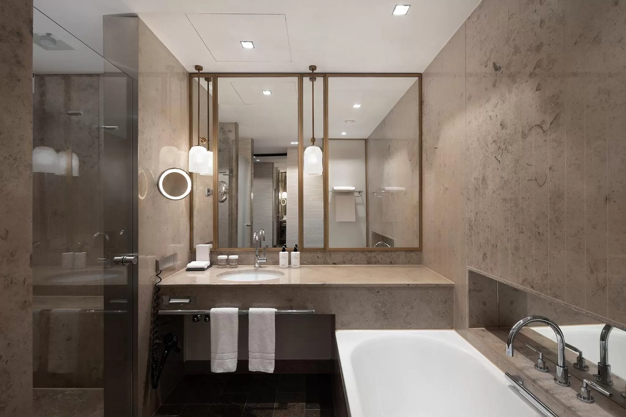 Bathroom in InterContinental Berlin by IHG