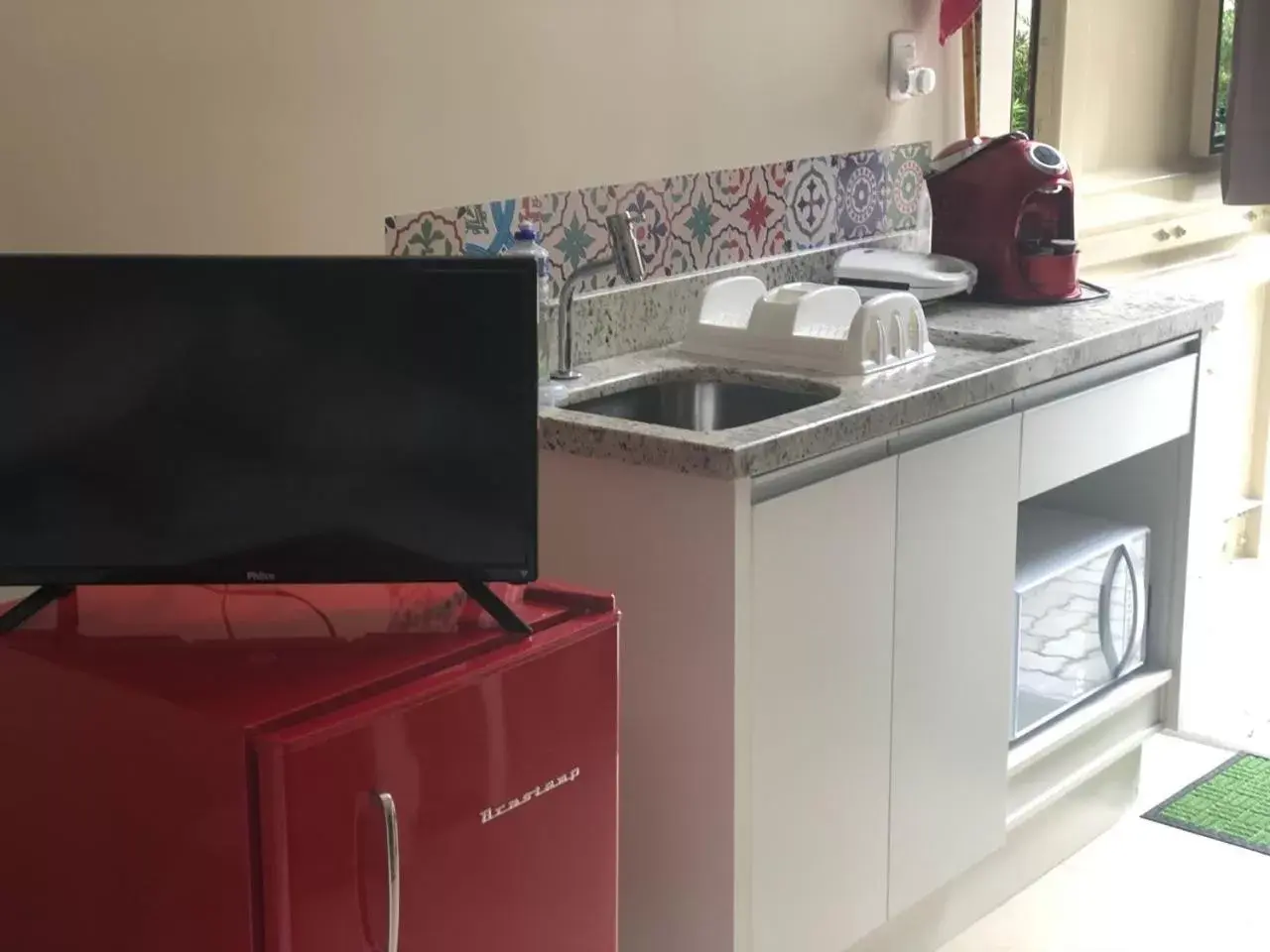 TV and multimedia, TV/Entertainment Center in Pousada Ondas de Floripa TV and multimedia, TV/Entertainment Center in Pousada Ondas de Floripa