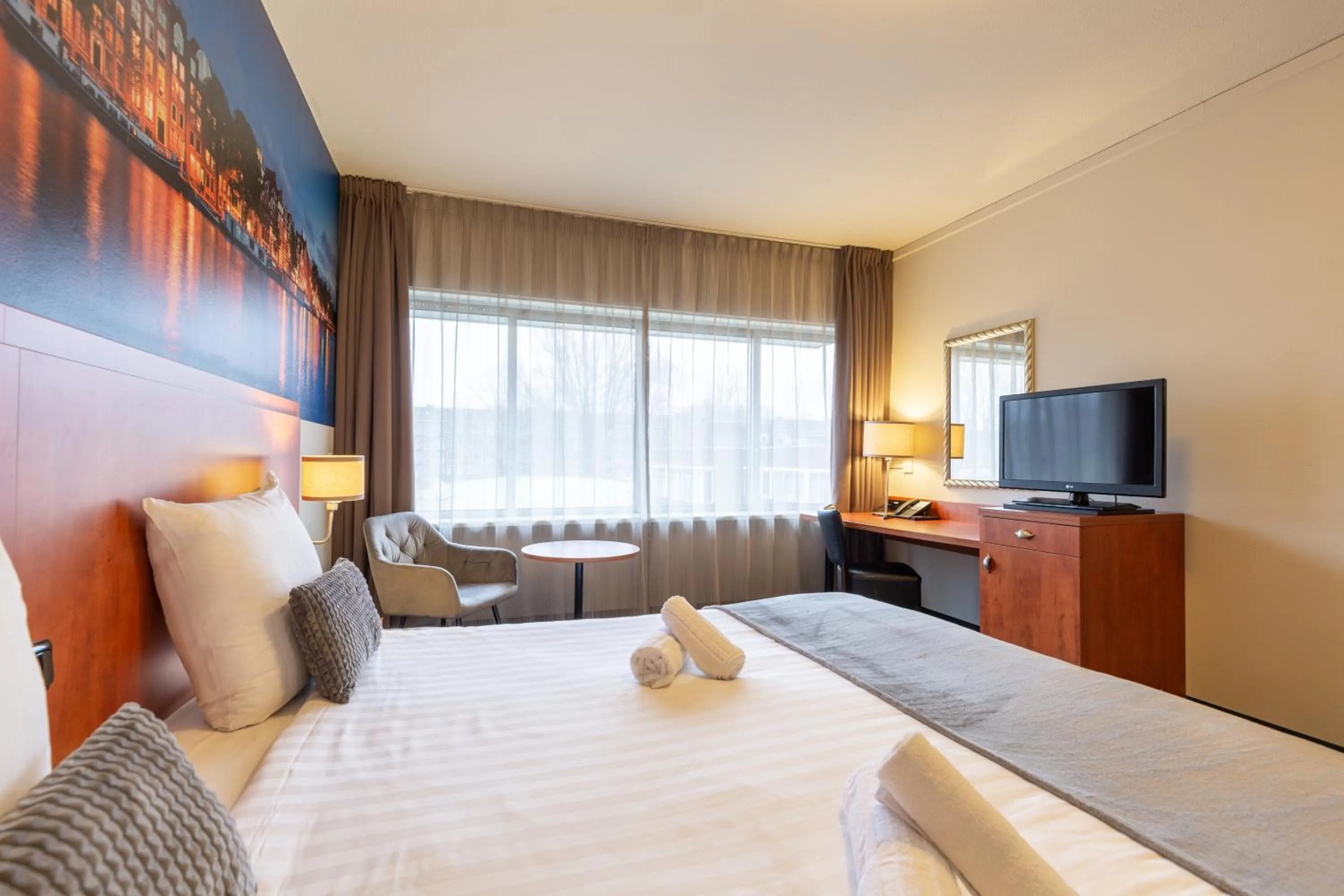 Bedroom in New West Inn Amsterdam