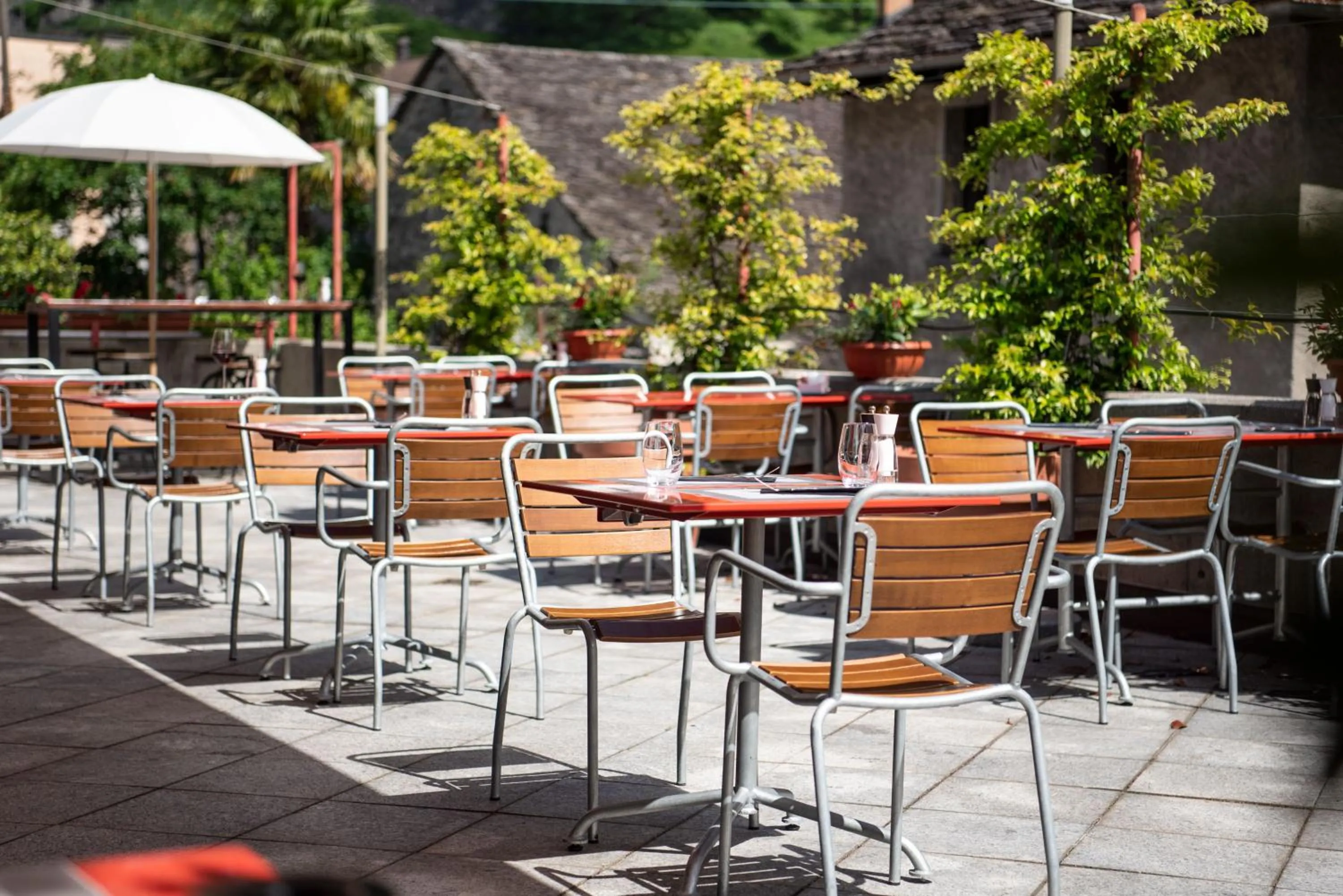 Restaurant/places to eat in Tailormade Hotel AL GIARDINETTO Biasca