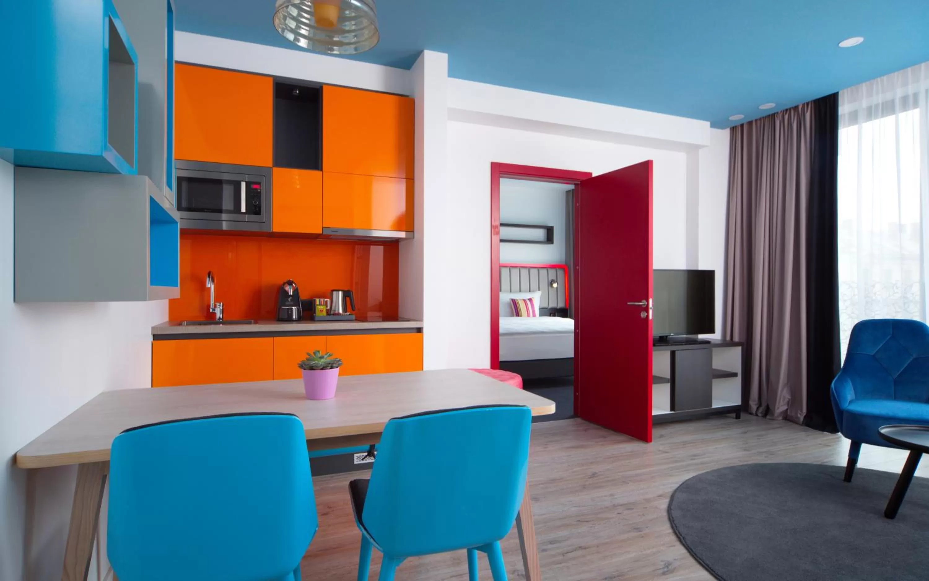 TV and multimedia in Park Inn by Radisson Residence Riga Barona