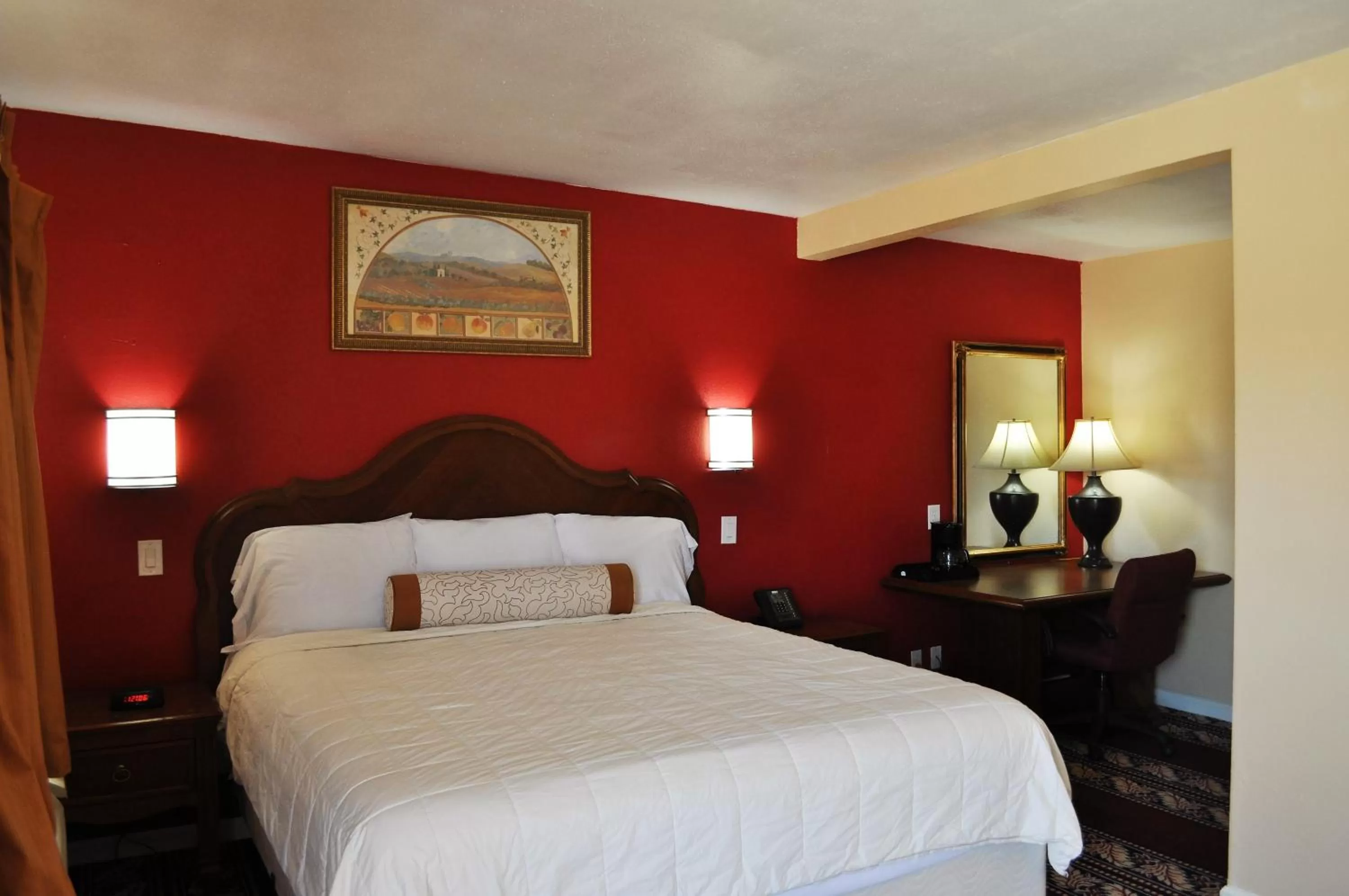 Bedroom, Bed in A Nights Inn