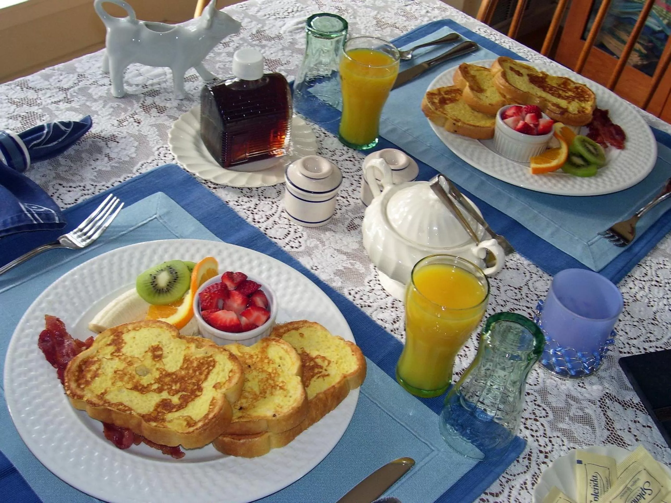 Breakfast in Inn to the Woods