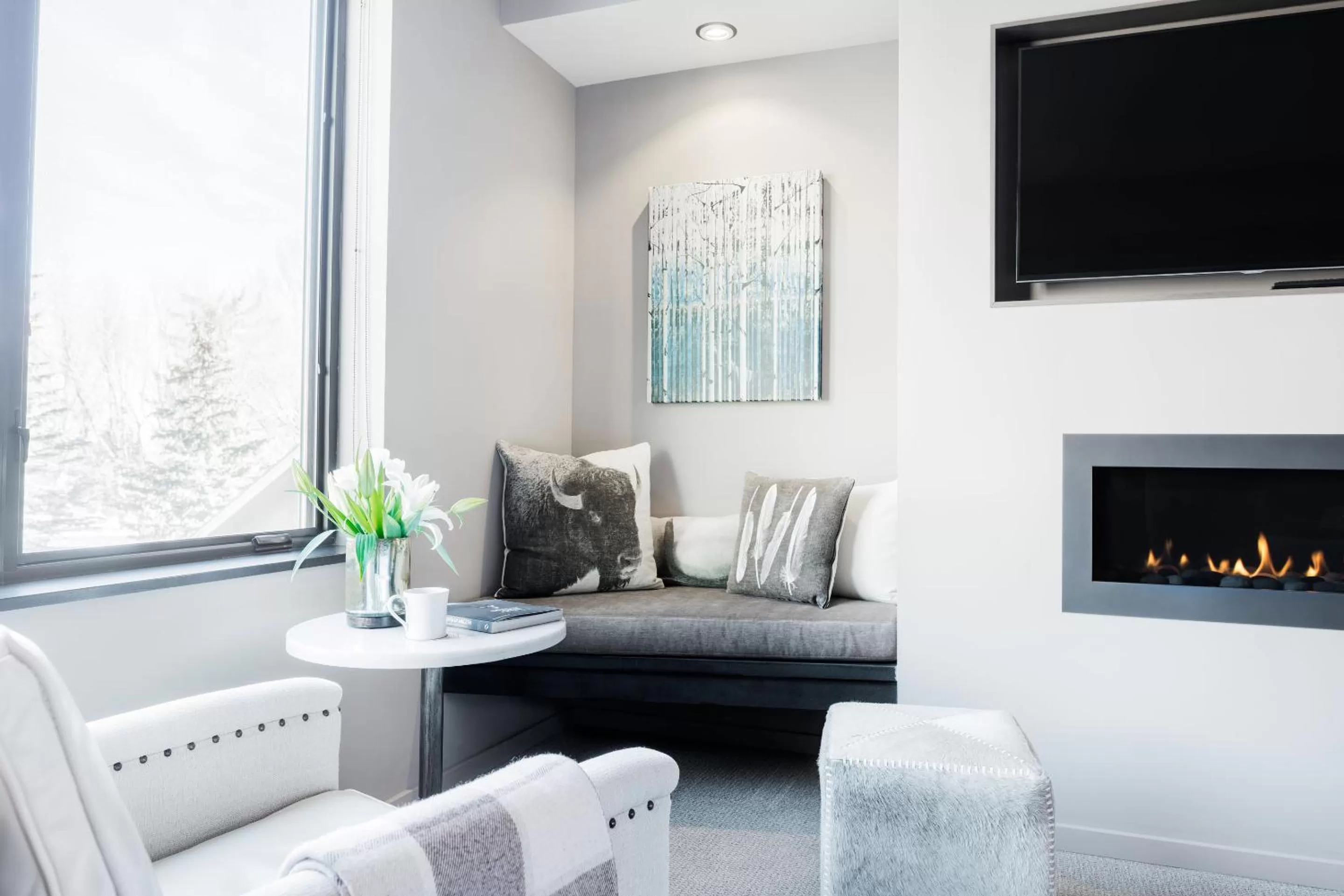 Seating area in Hotel Jackson