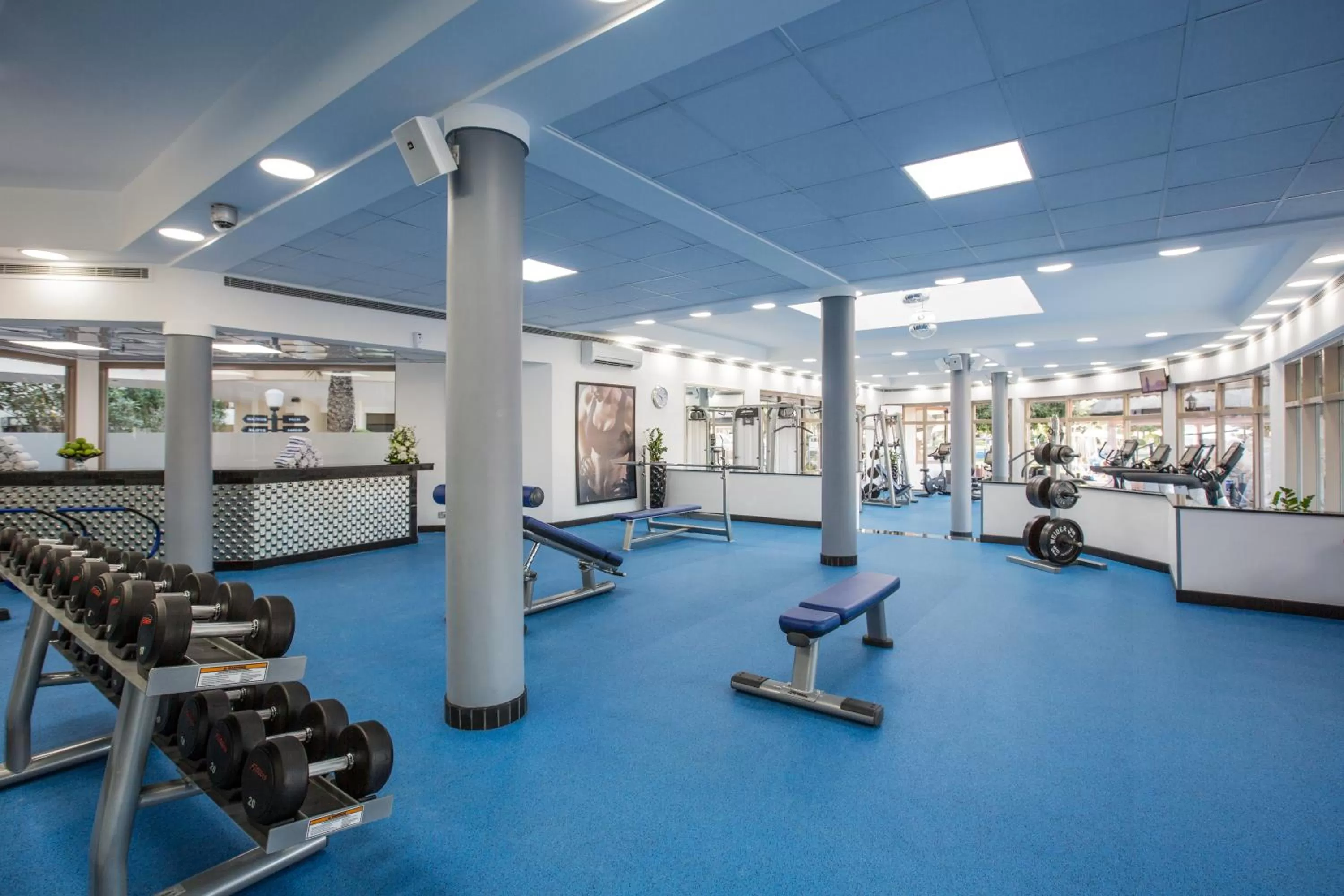 Fitness centre/facilities in Danat Al Ain Resort