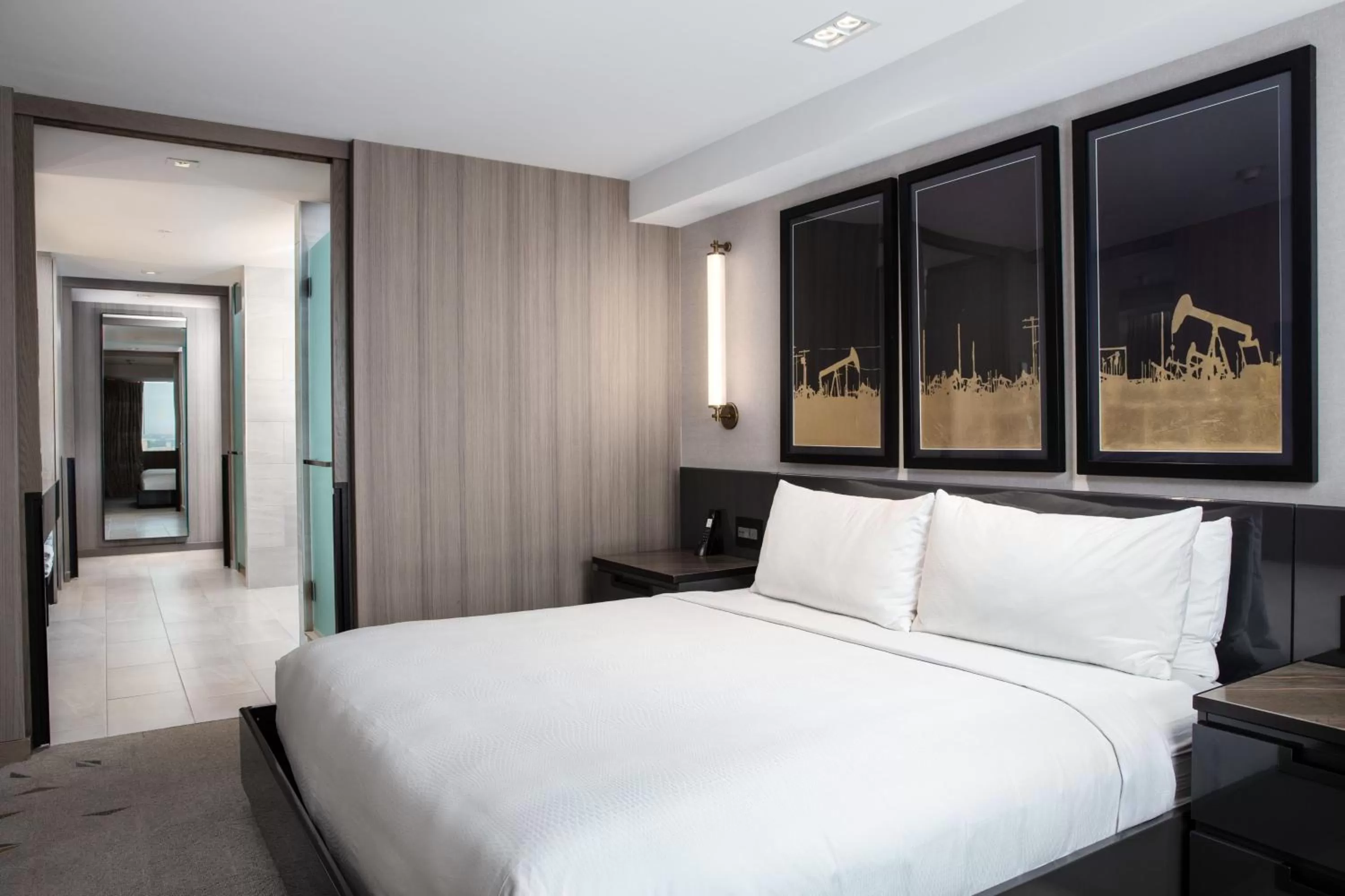 Photo of the whole room, Bed in JW Marriott Edmonton ICE District