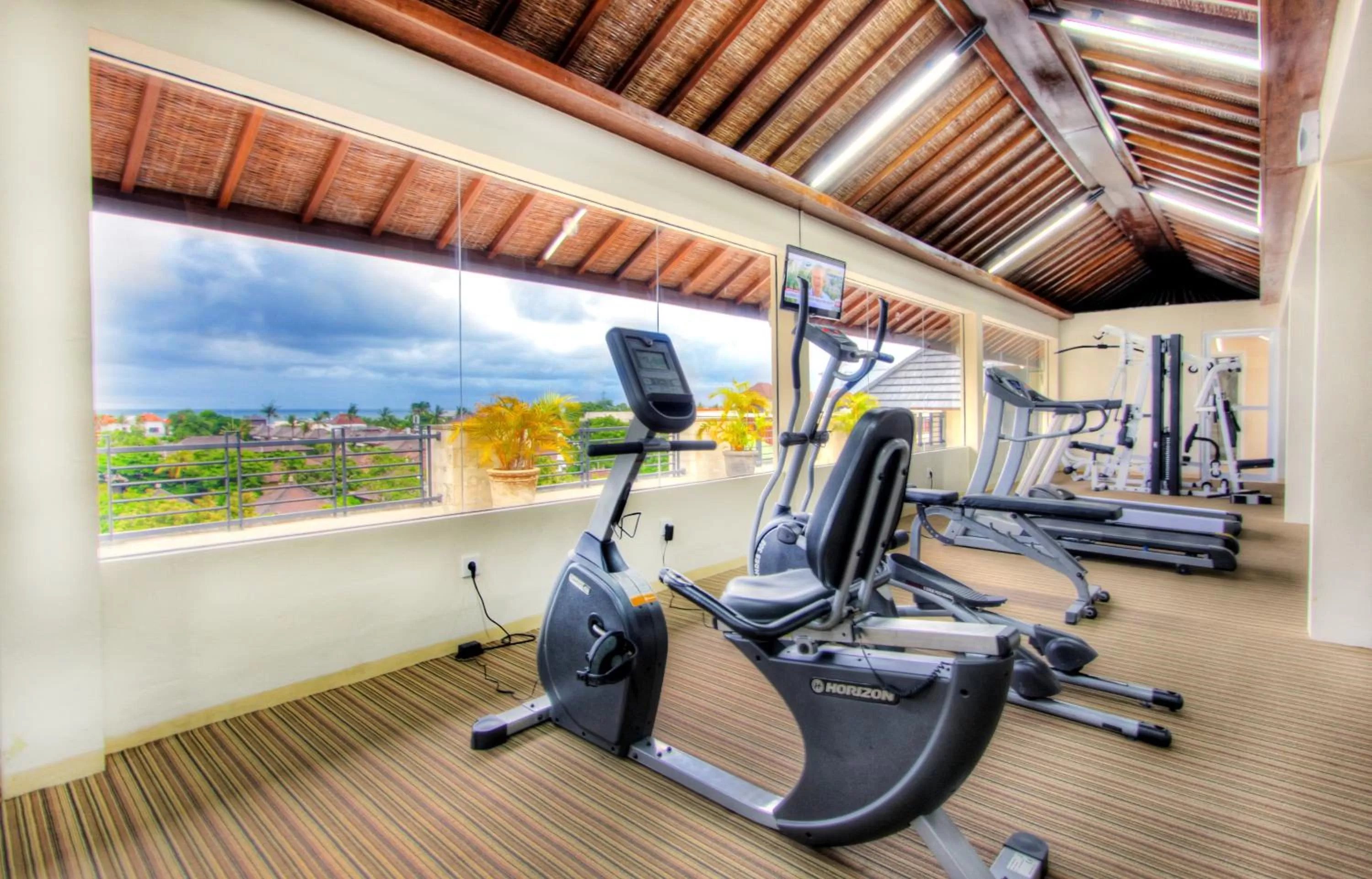 Fitness centre/facilities in Aston Kuta Hotel and Residence