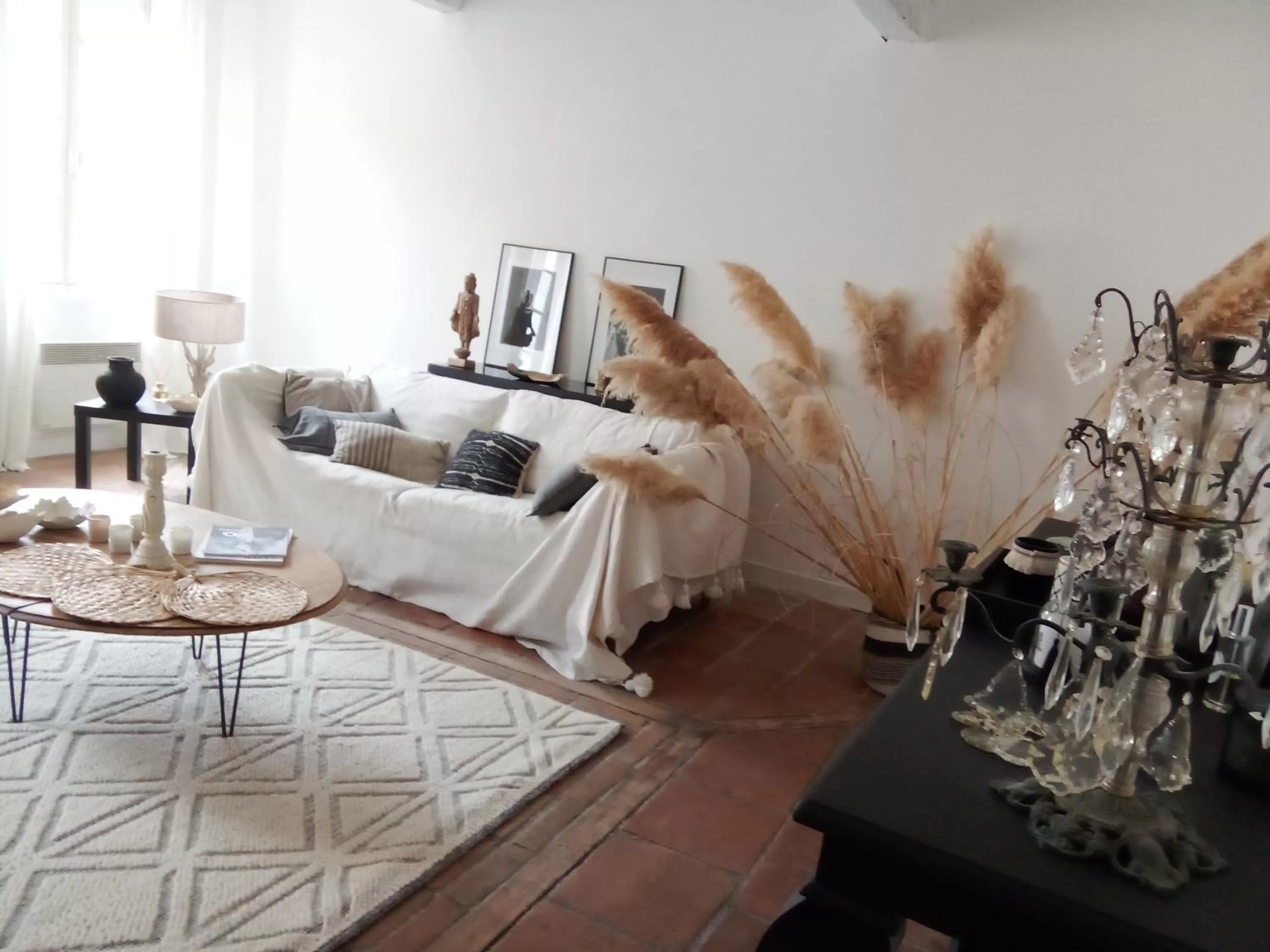 Living room in La maison perchee