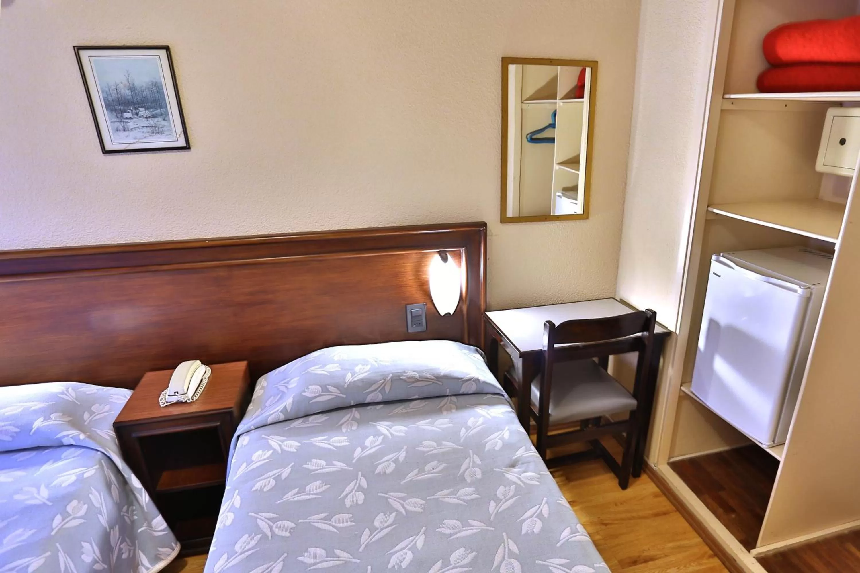 Bed in Hotel Eldorado