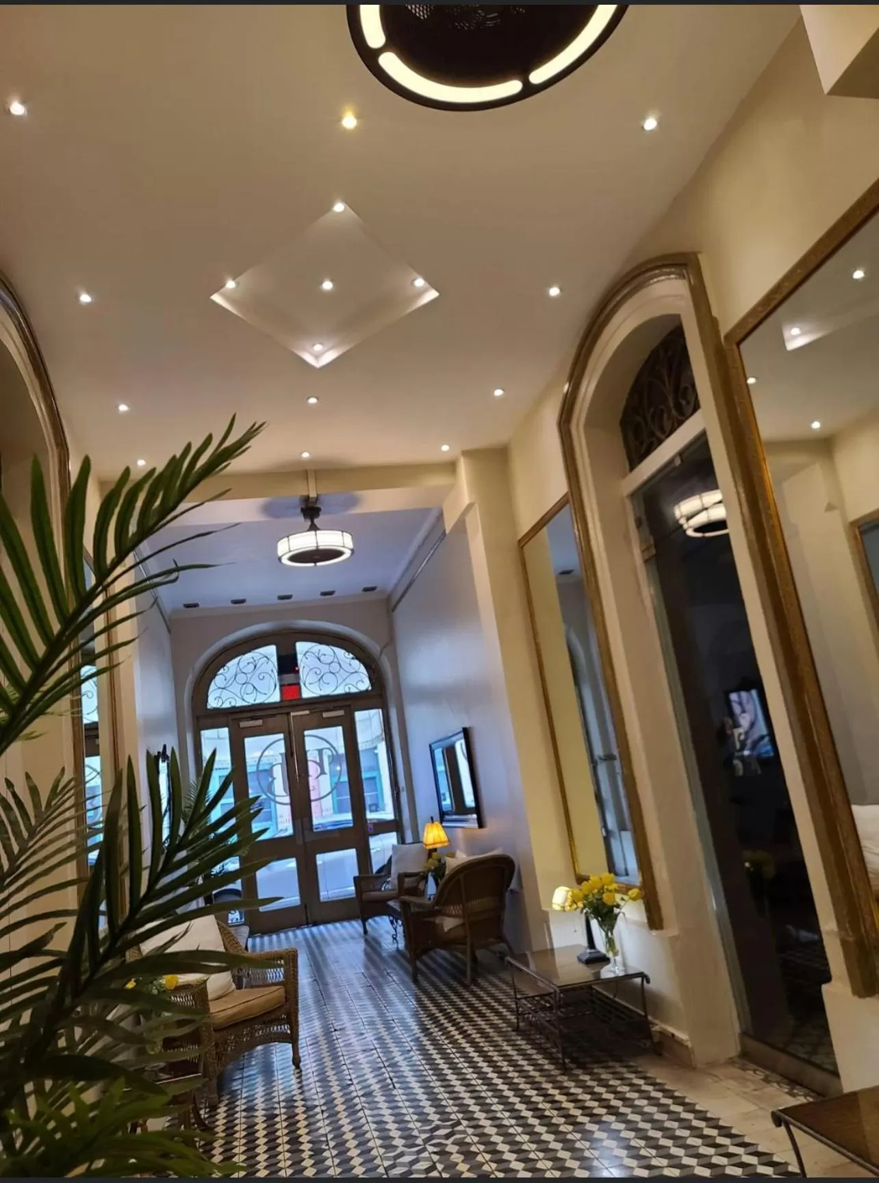 Lobby/Reception in Boutique Hotel Belgica