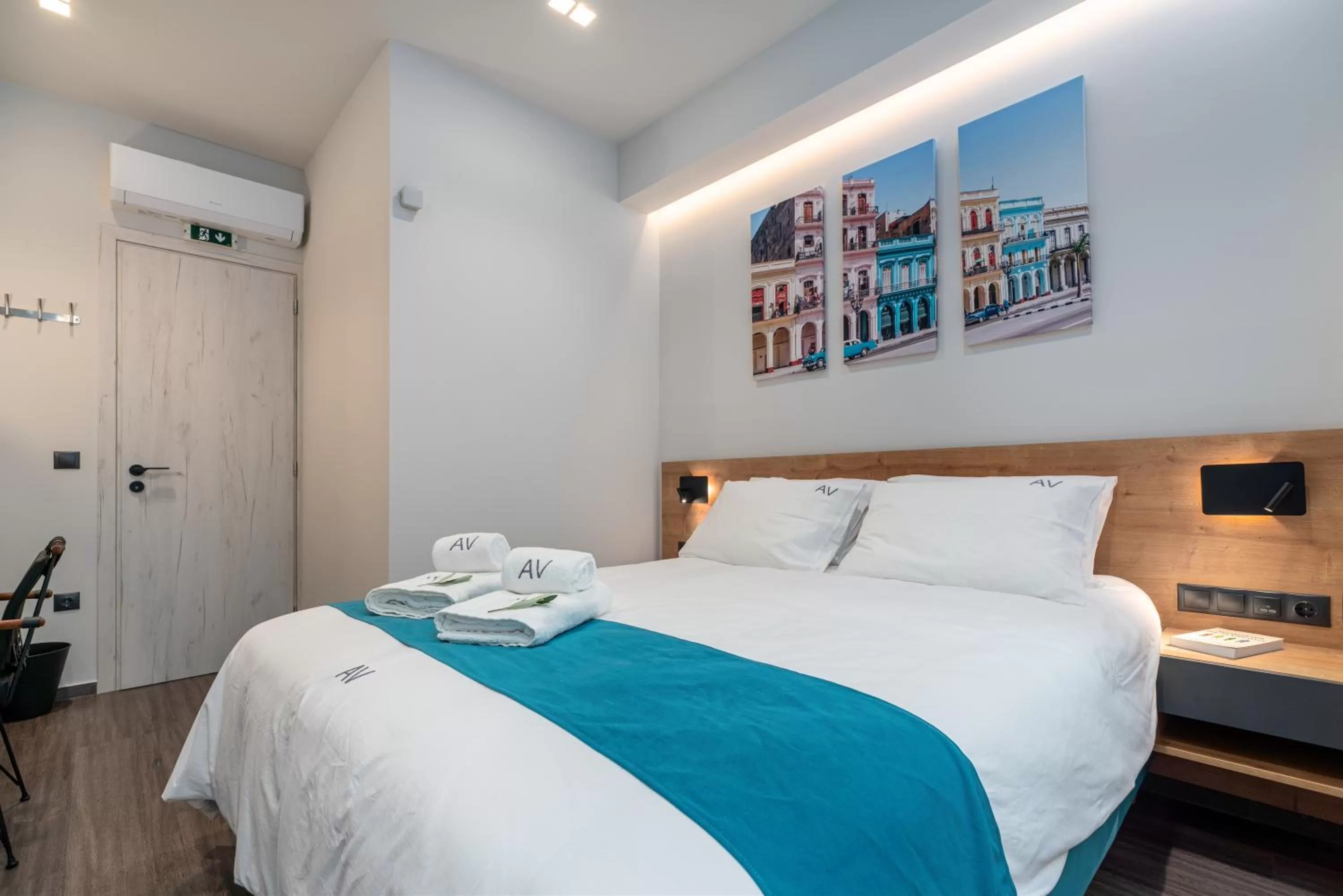 Bed in Exarchia House Project