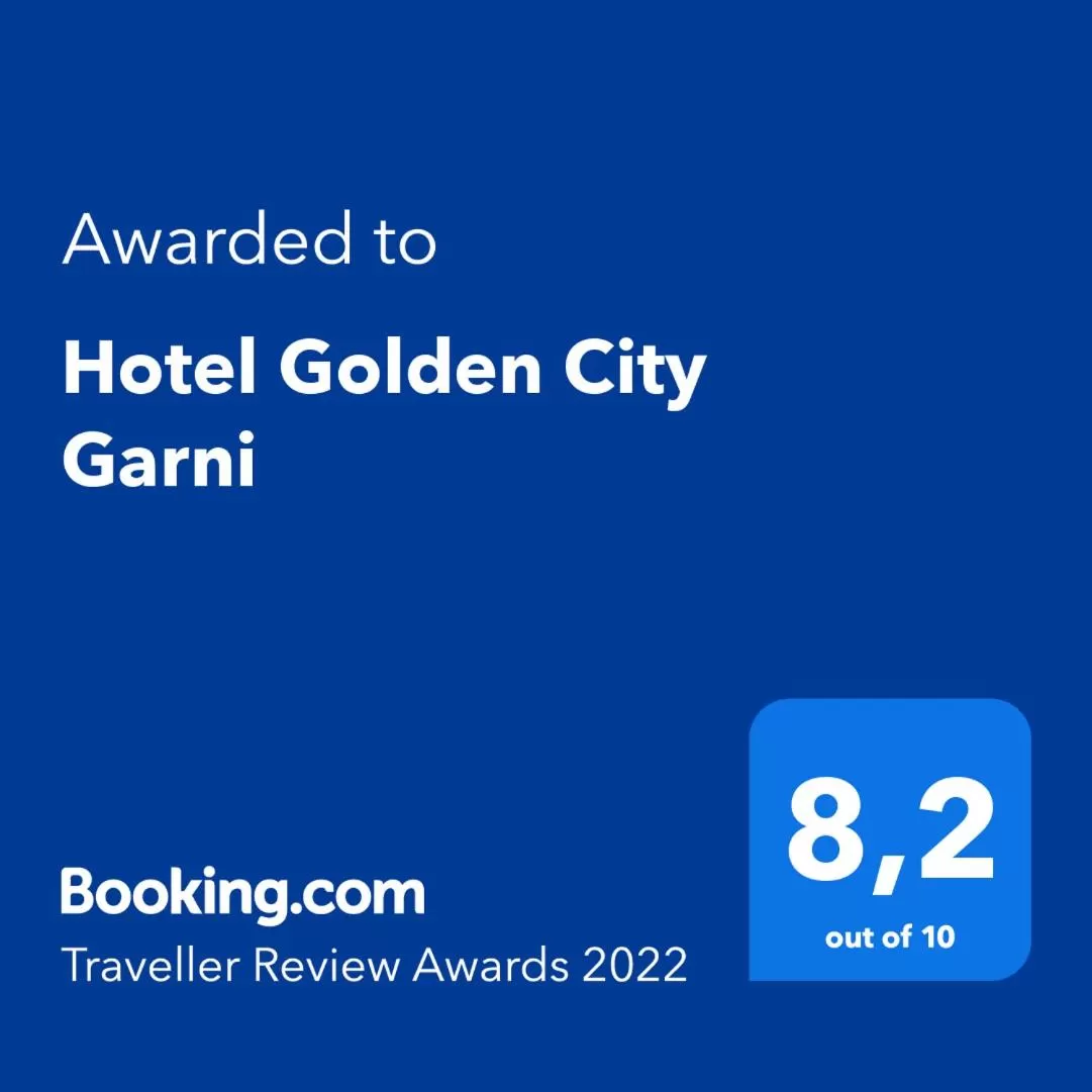 Certificate/Award in Hotel Golden City Garni