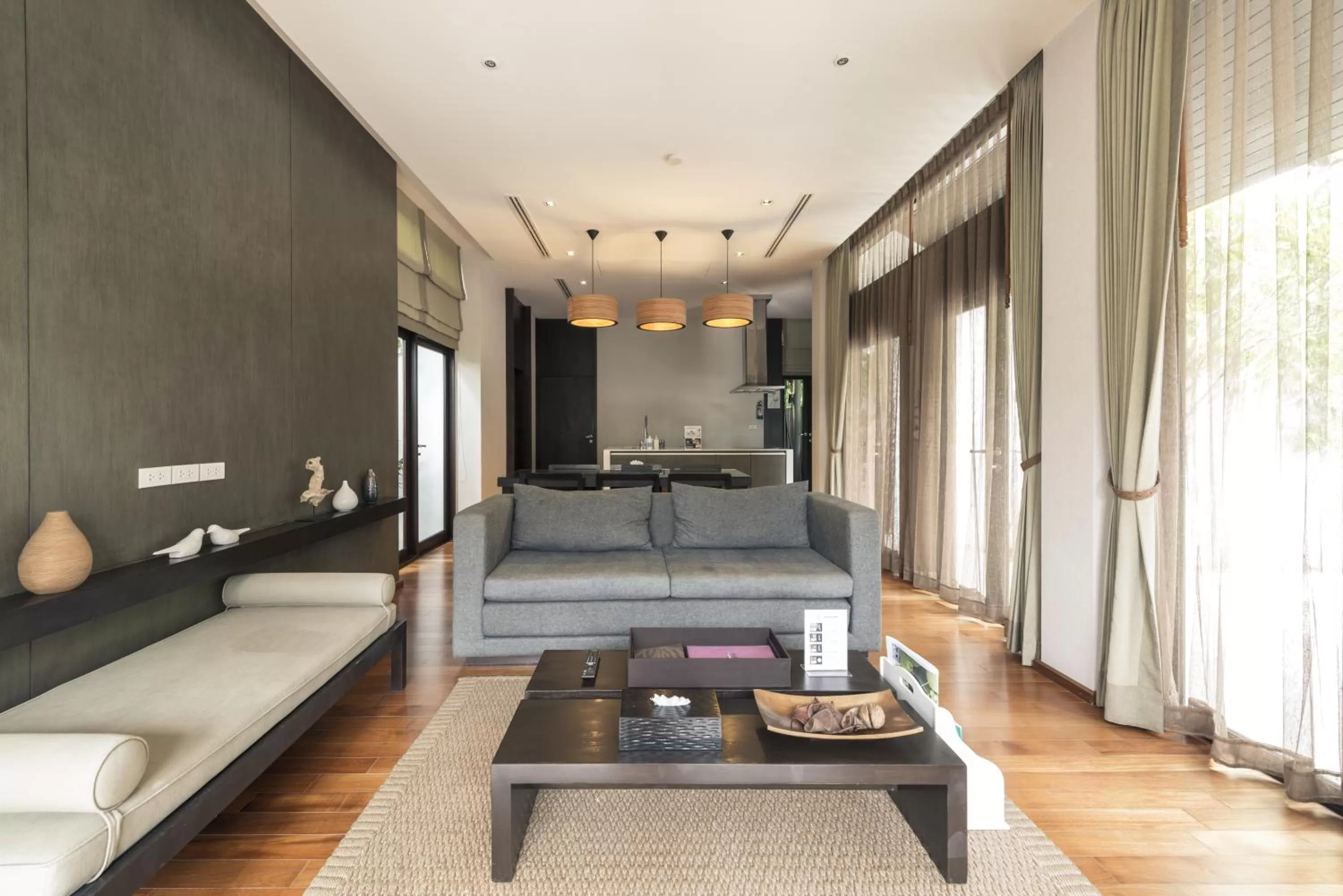 Living room in The Sea Koh Samui Resort and Residences by Tolani