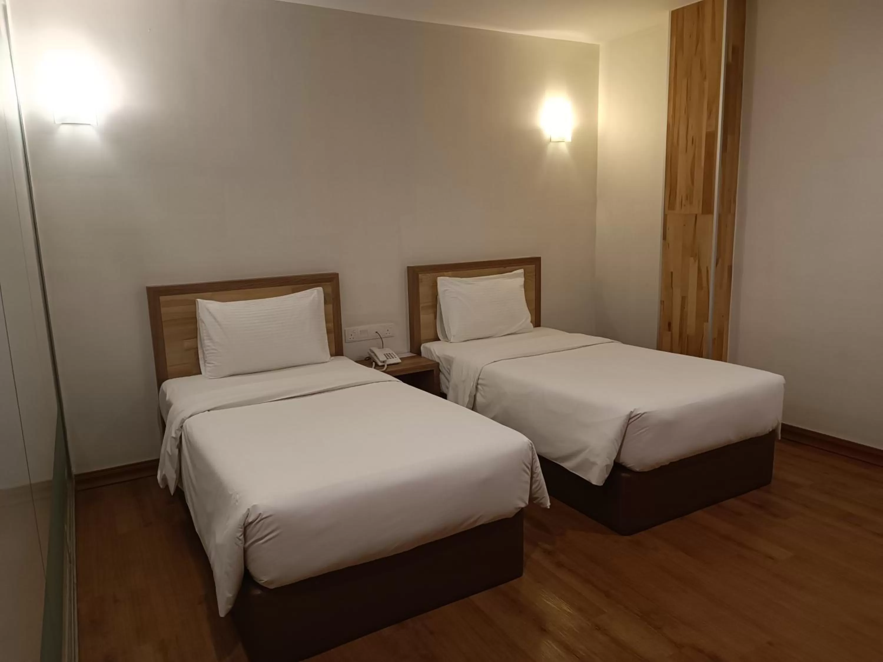 Bed in Greencity Hotel