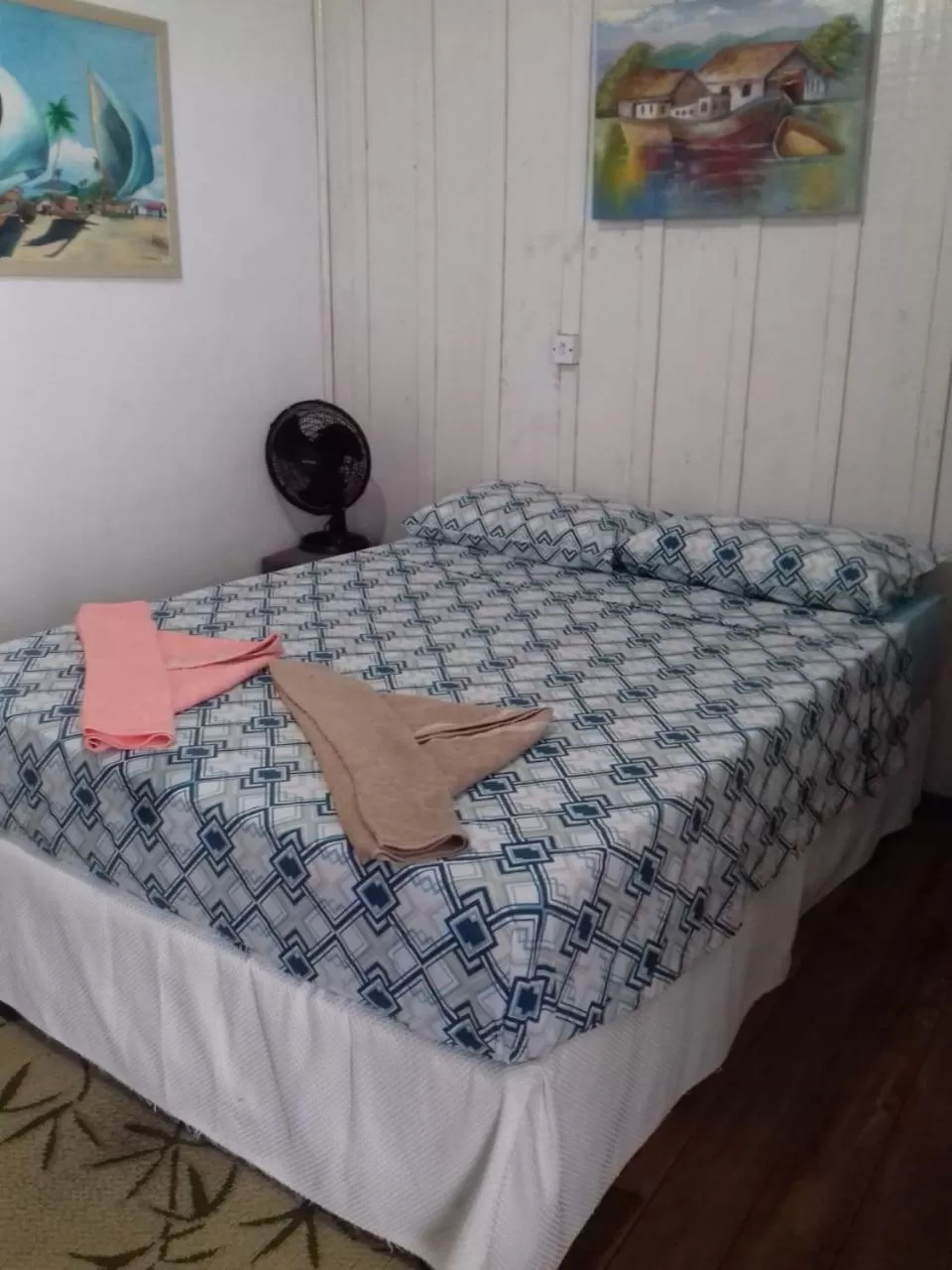 Bed in Pousada Vida Simples