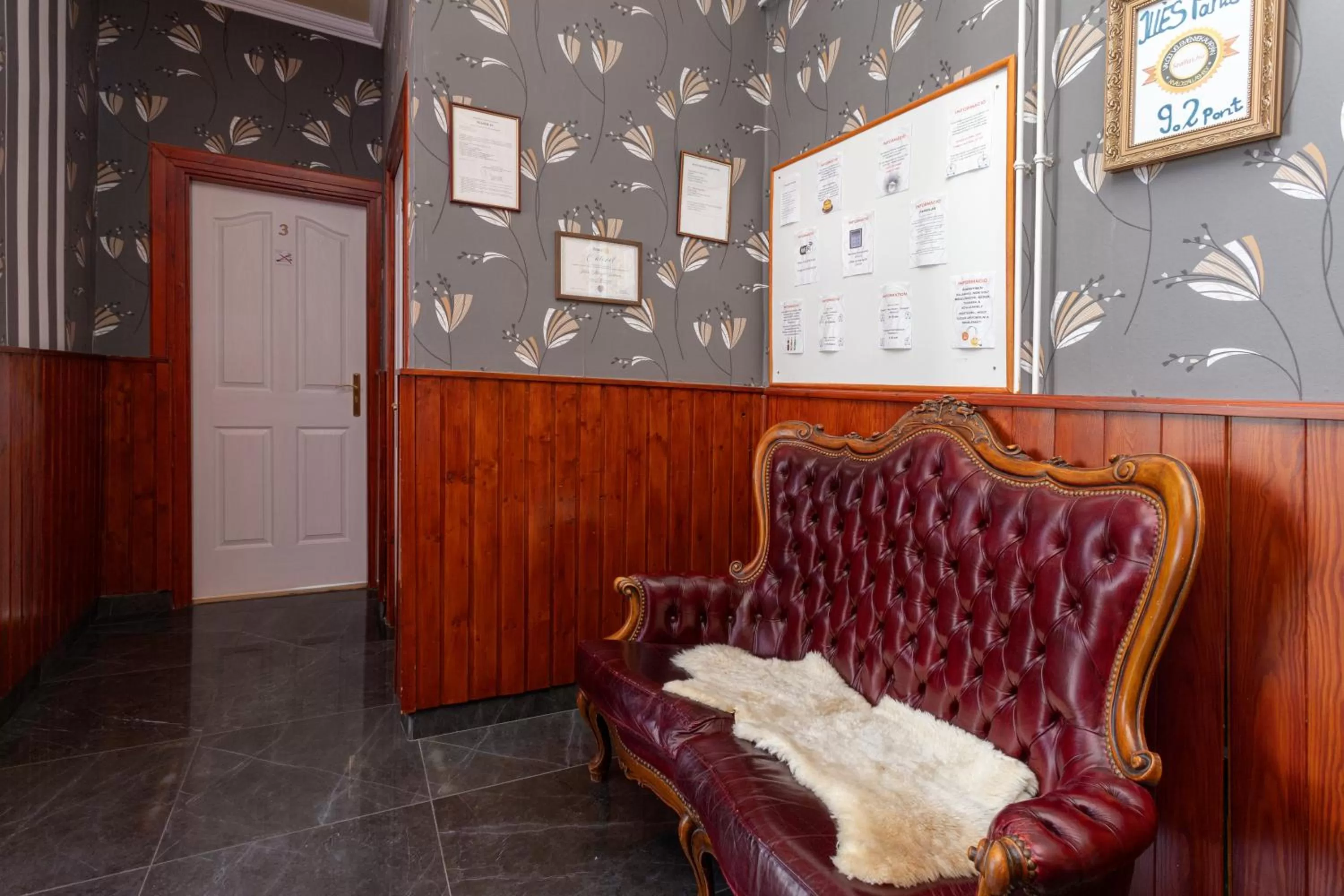 Lobby or reception in Illés Hotel